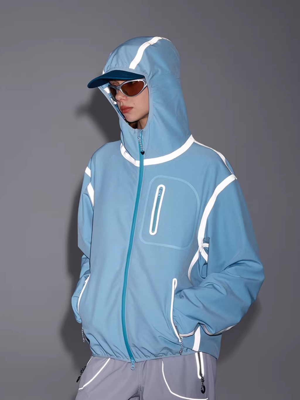 GorgePoint - Reflective Taped Water-Repellent Hard Shell Jacket