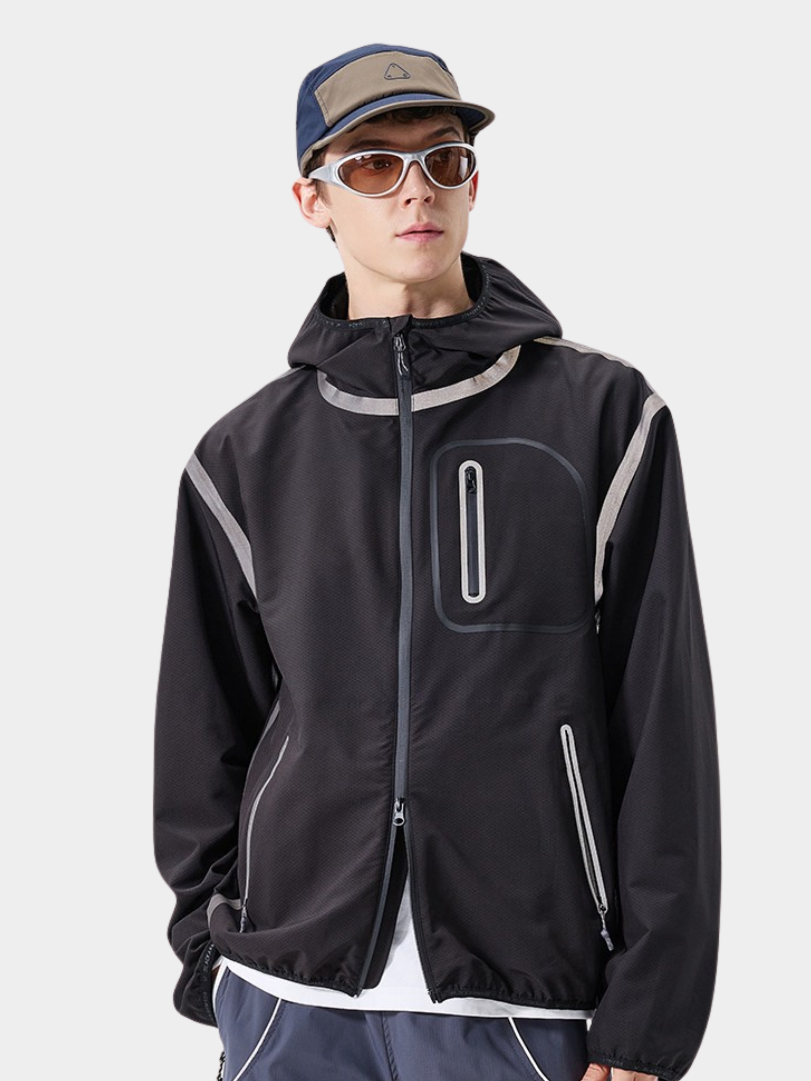 GorgePoint - Reflective Taped Water-Repellent Hard Shell Jacket