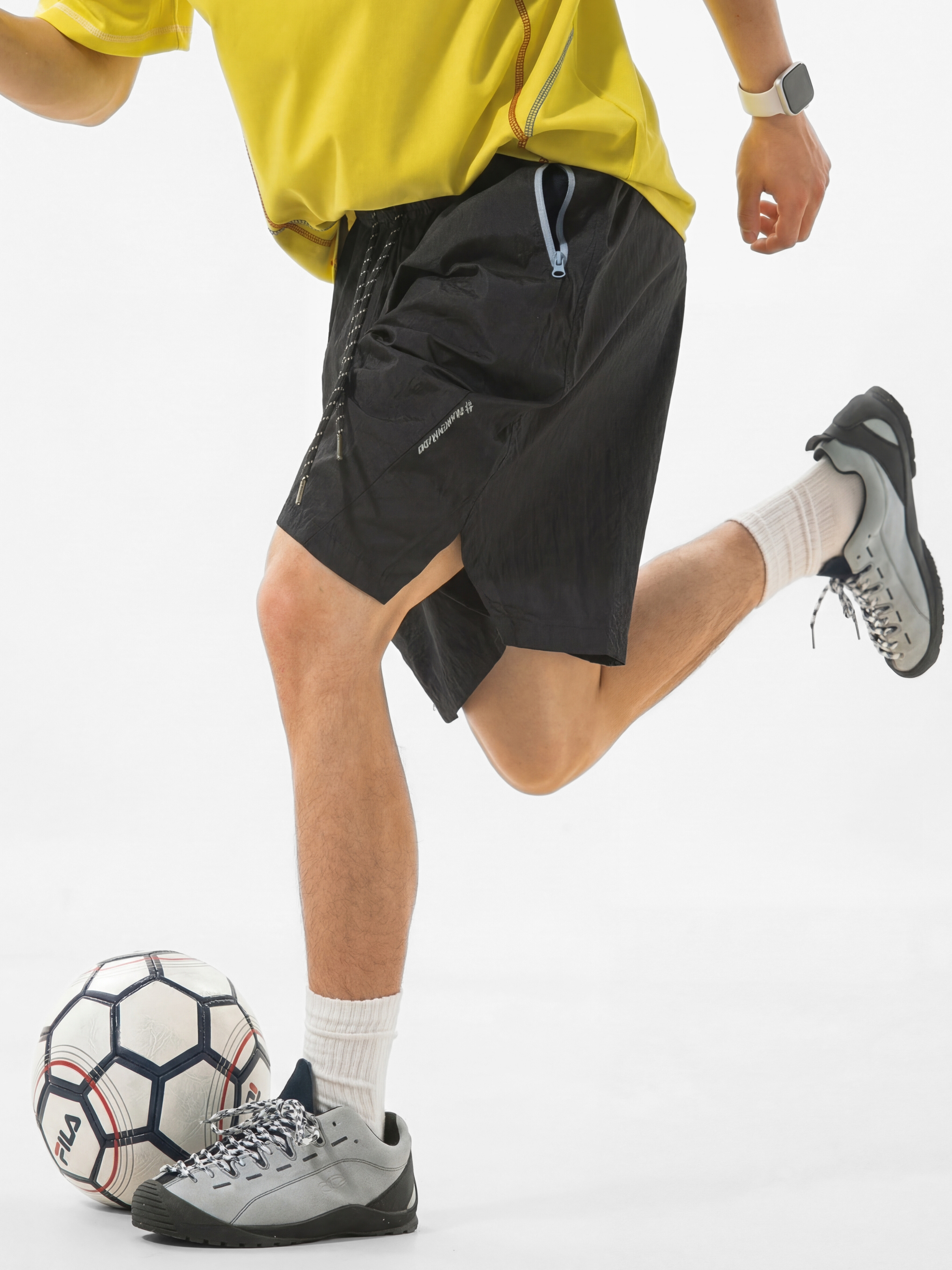 Grovefall - Men's Metallic Colorblock Water-Repellent Shorts