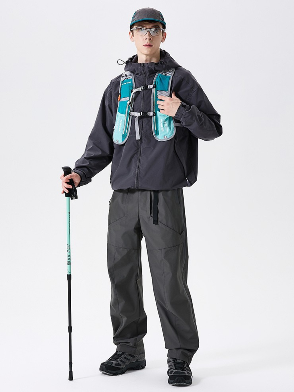 FireBench - Men's Water-Repellent Quick-Release Side Zipper Hard Shell Pants