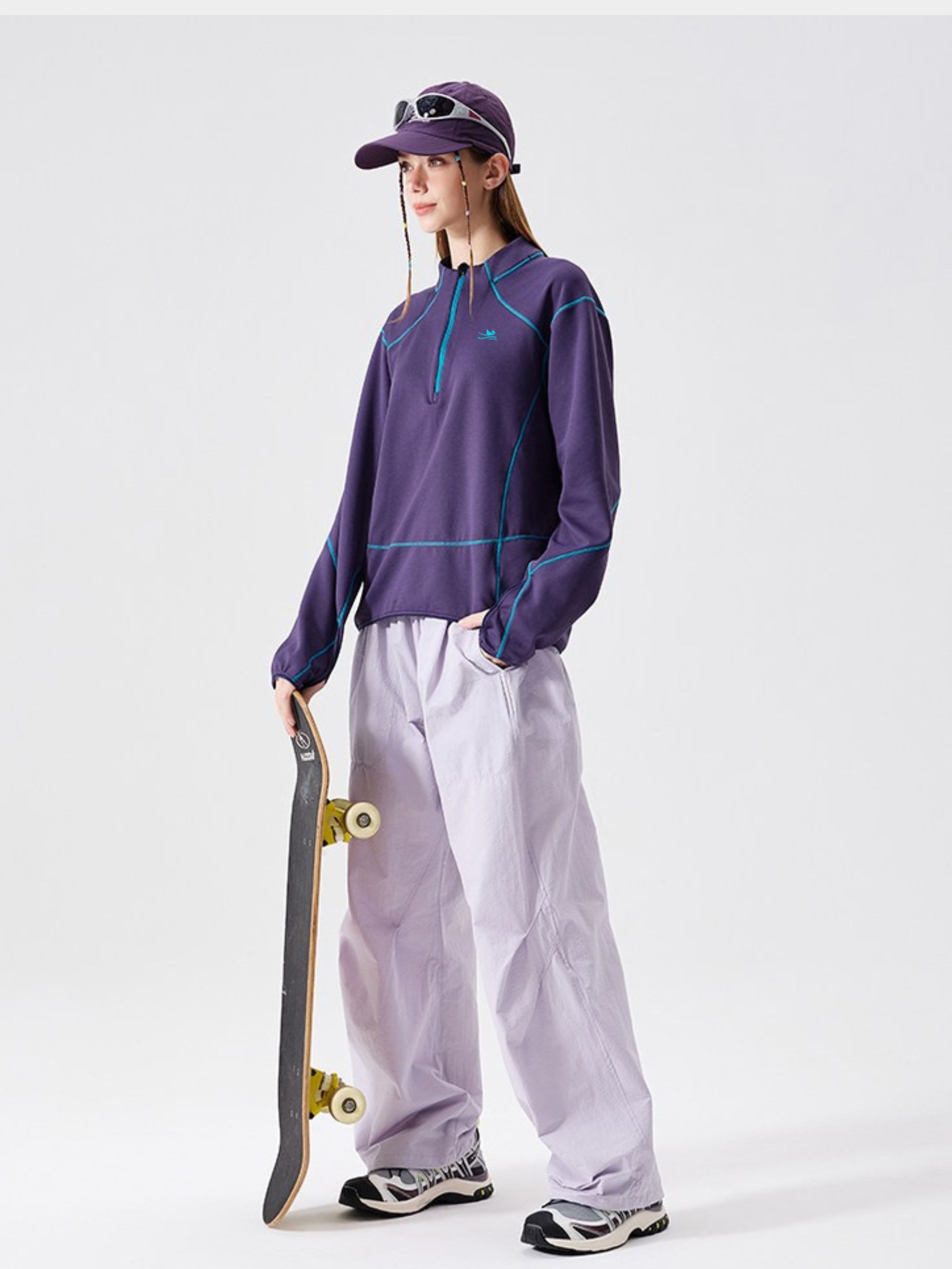 GorgePeak - Antistatic Moisture-Wicking Contrast Long Sleeve