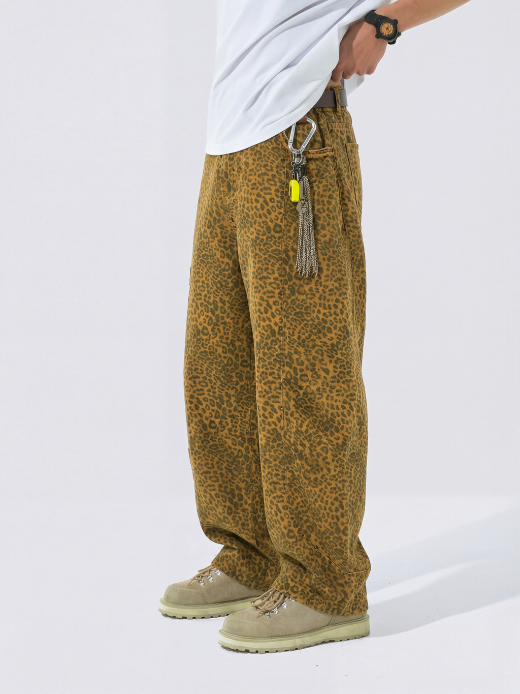 AlpineScope - Durable Cotton Curved Utility Cargo Pants