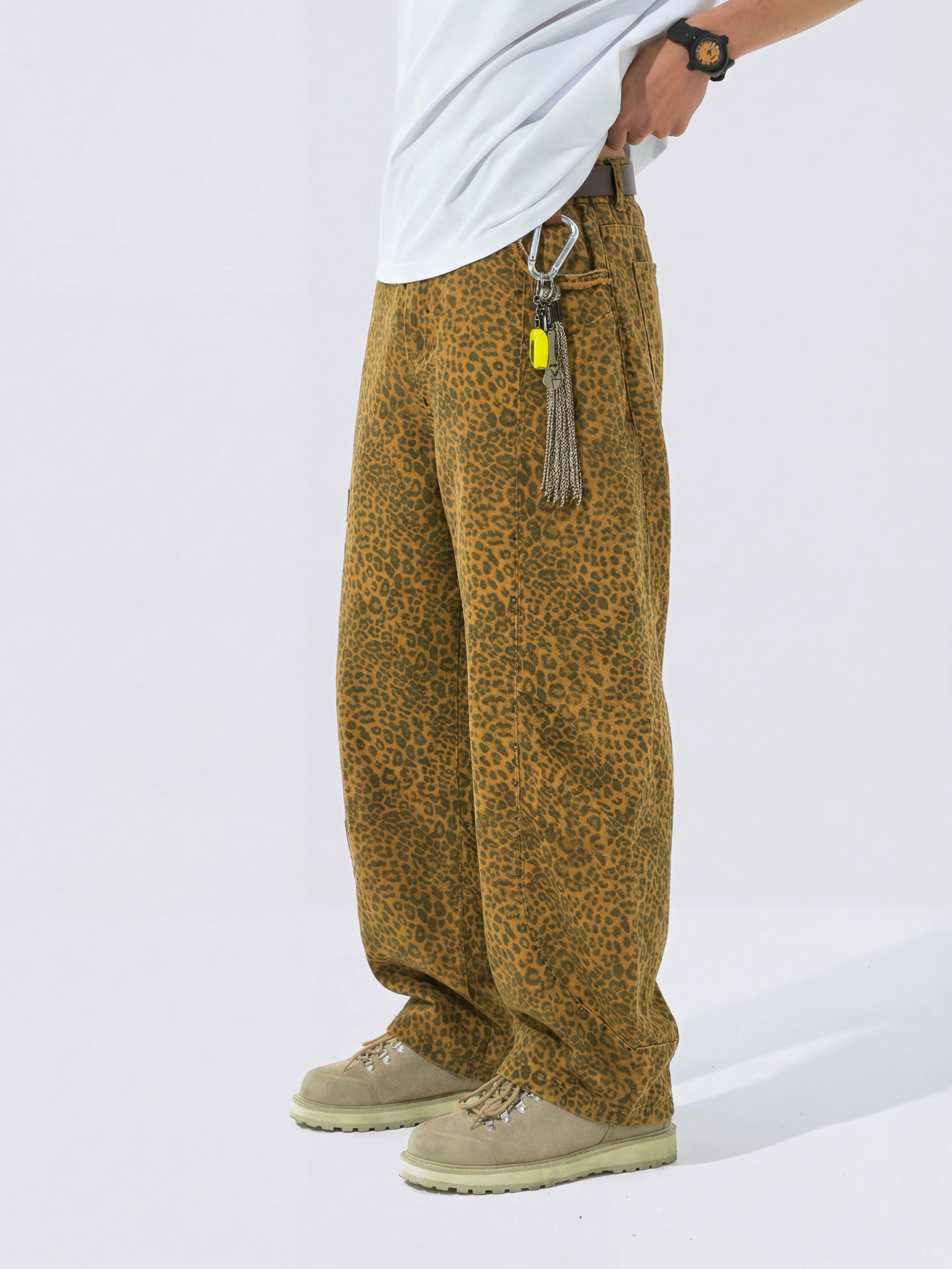 AlpineScope - Durable Cotton Curved Utility Cargo Pants