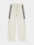Thunderclaw - Unisex Reflective Stripe Straight-Leg Jogger Pants