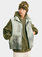 BluffTop - Unisex 90% White Duck Down Hand-Dyed Waterproof Down Vest
