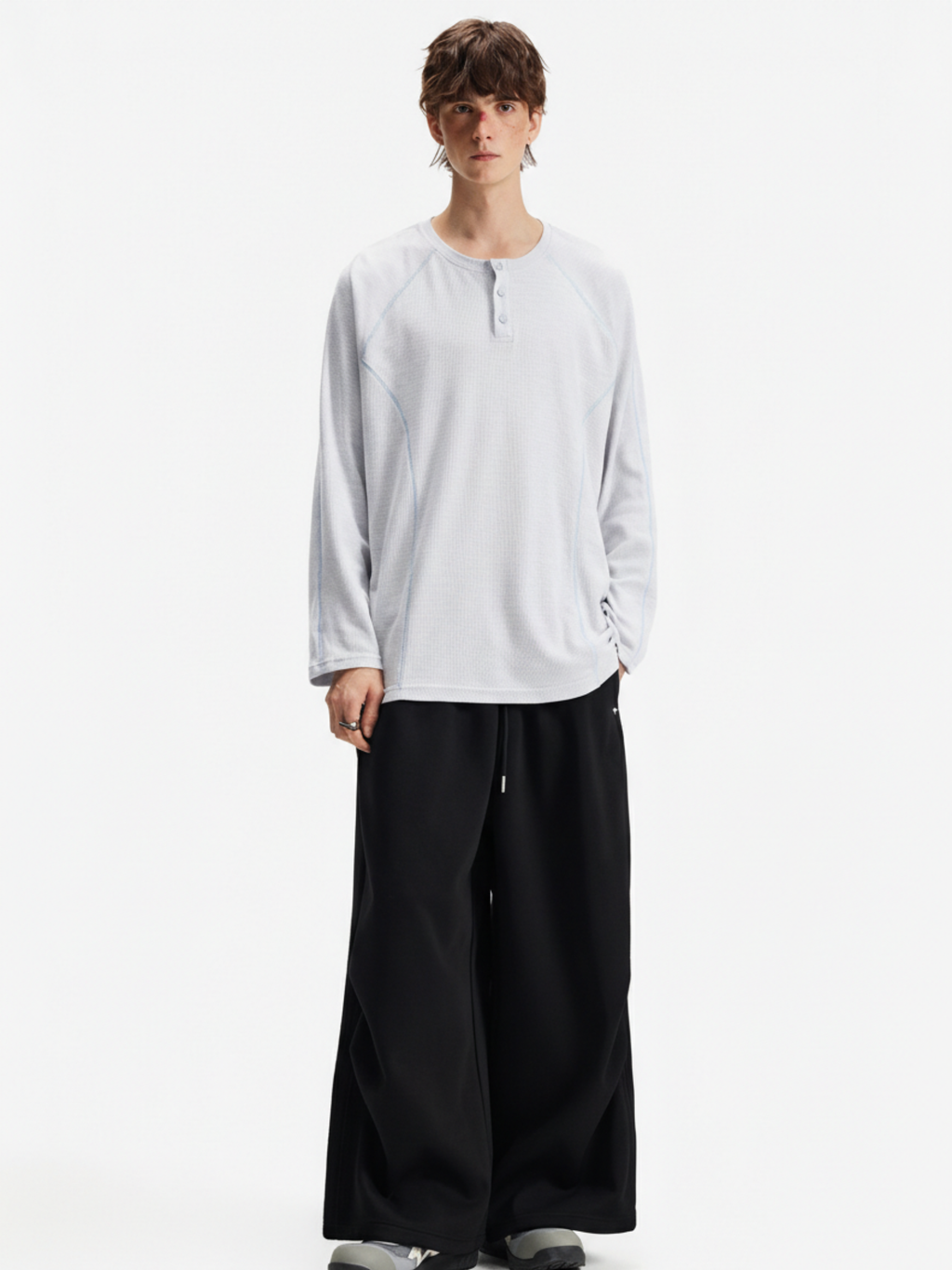 Roam - Men's Cooling & Quick-Dry Contrast Performance Long Sleeve