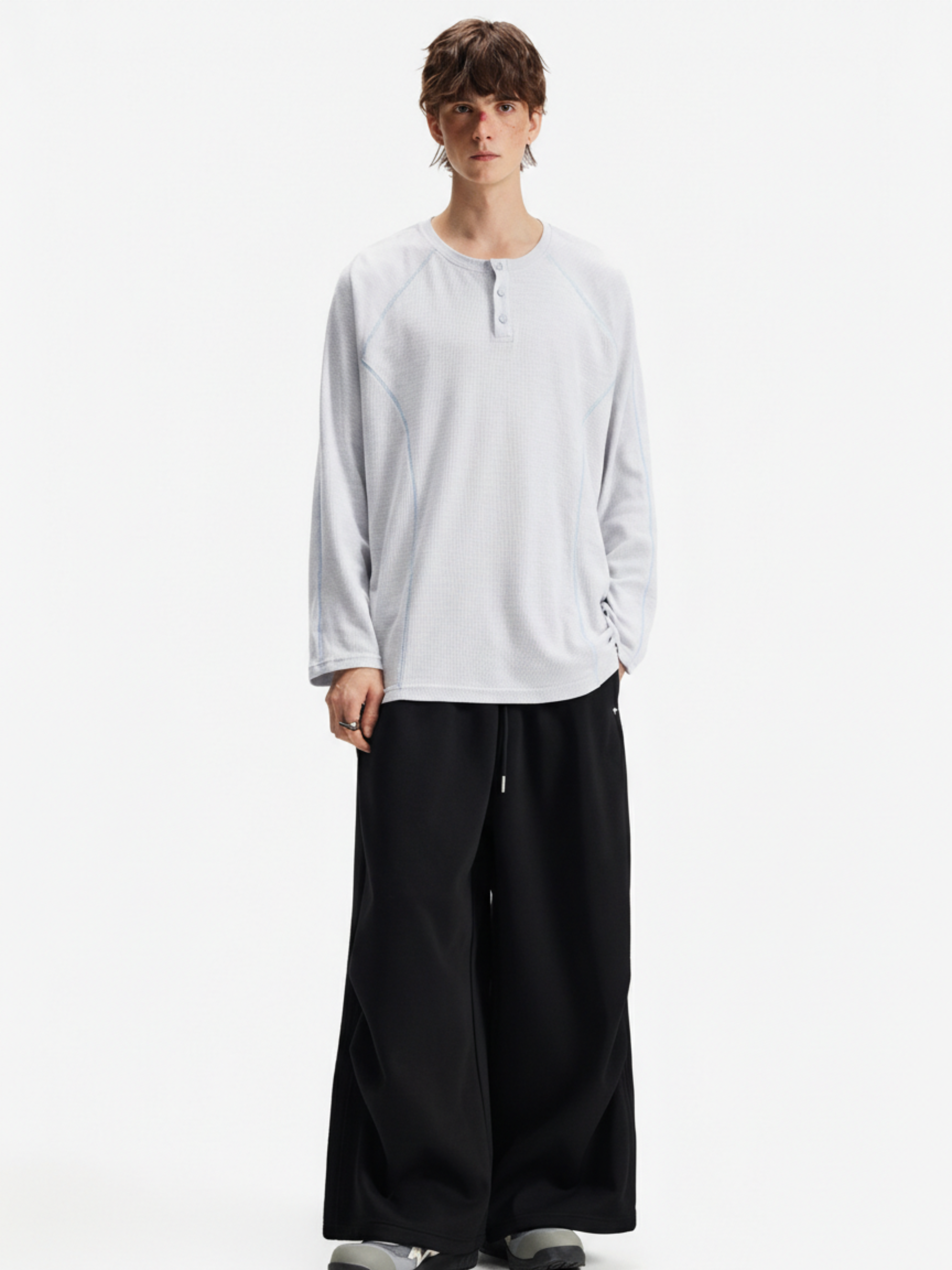 Roam - Men's Cooling & Quick-Dry Contrast Performance Long Sleeve