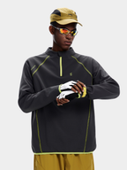 Forestway - Men's Quick-Dry Deconstructed Stitch Half-Zip Sweatshirt