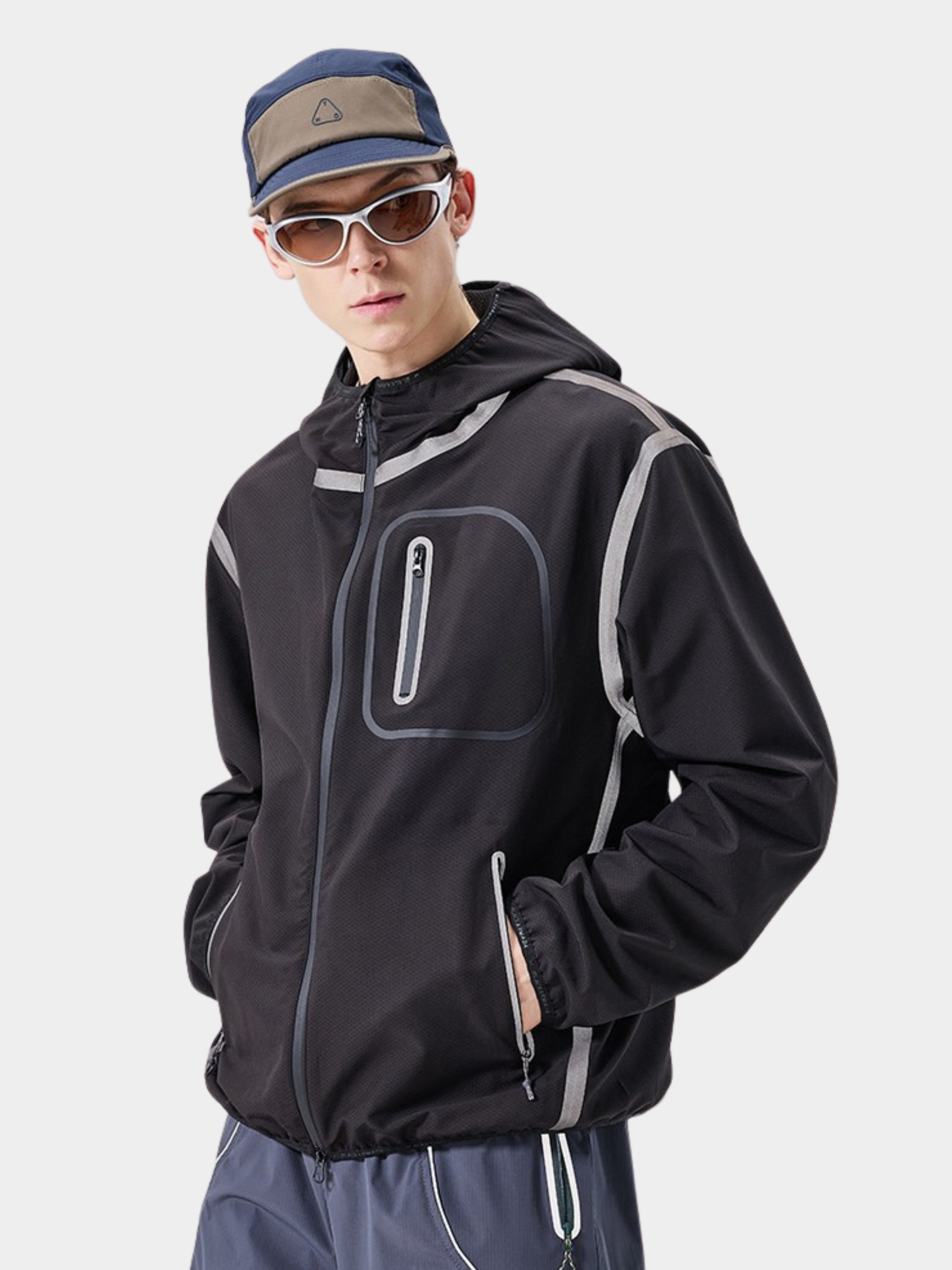GorgePoint - Reflective Taped Water-Repellent Hard Shell Jacket