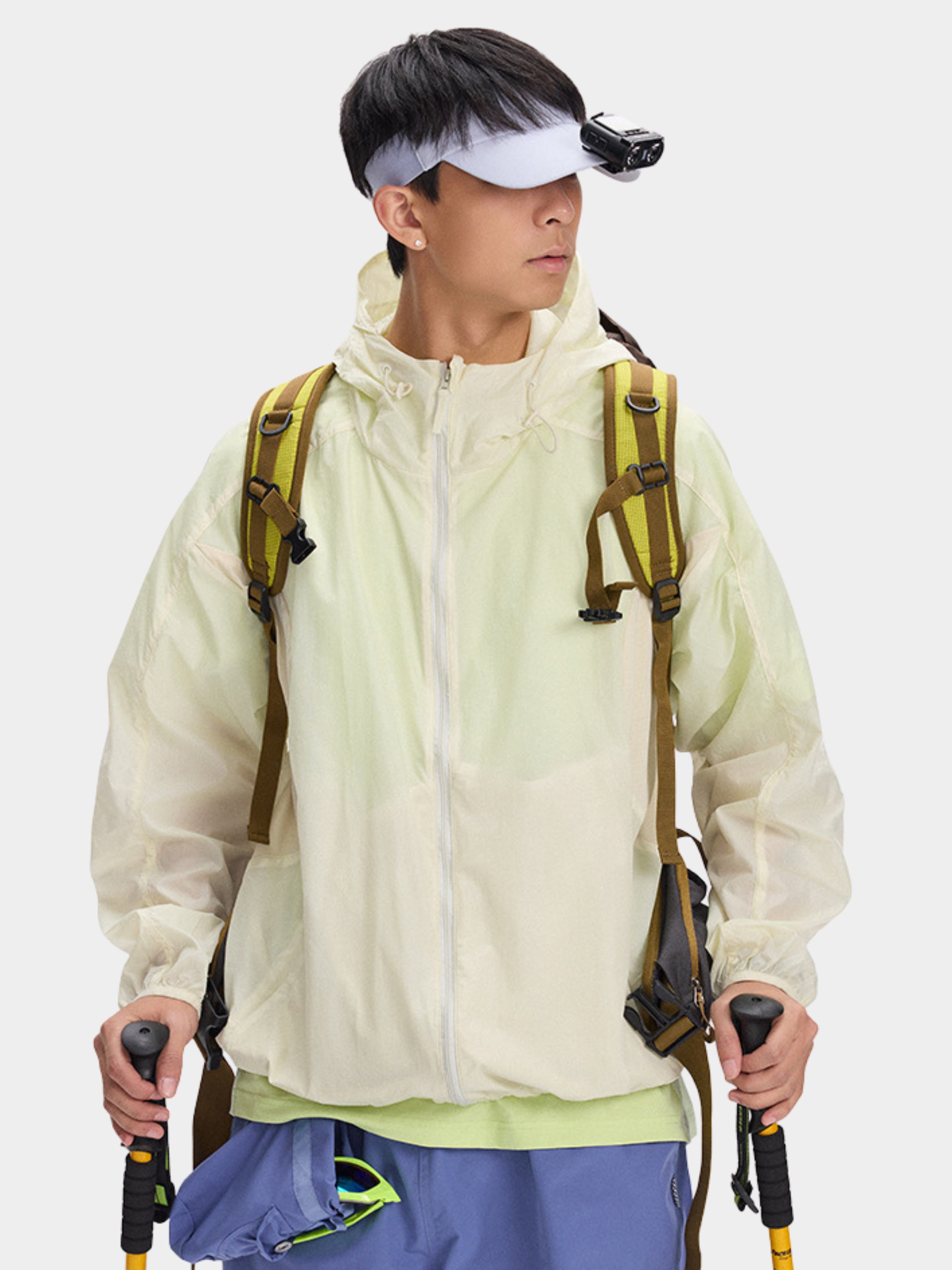 MesaCase - Unisex UPF50+ Mesh Panel UV Protection Jacket