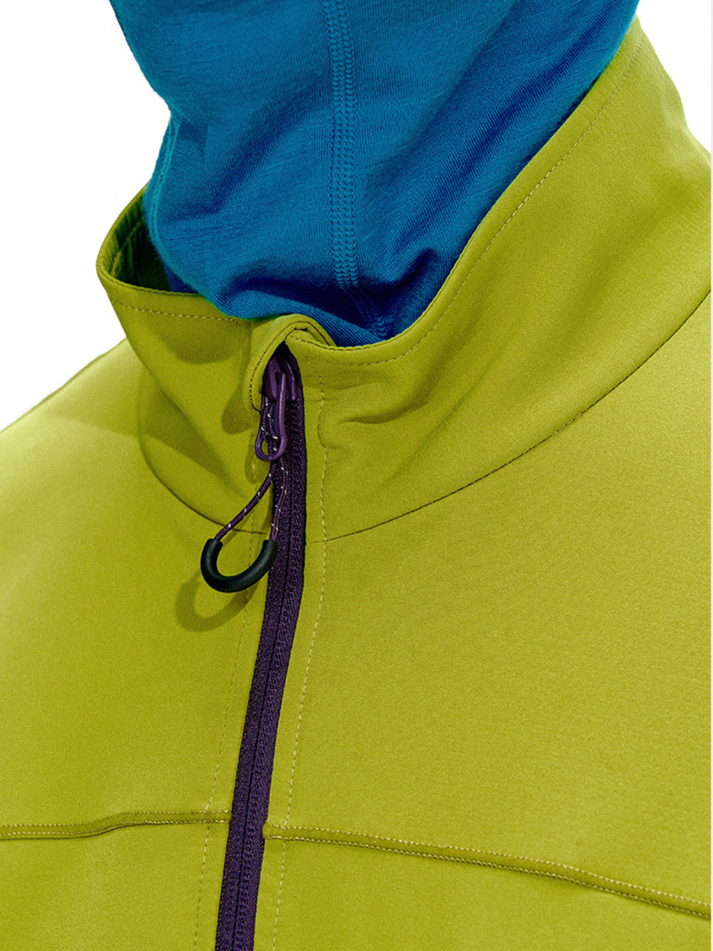 Driftcore - Unisex Teflon Water-Repellent Colorblock Stand Collar Jacket