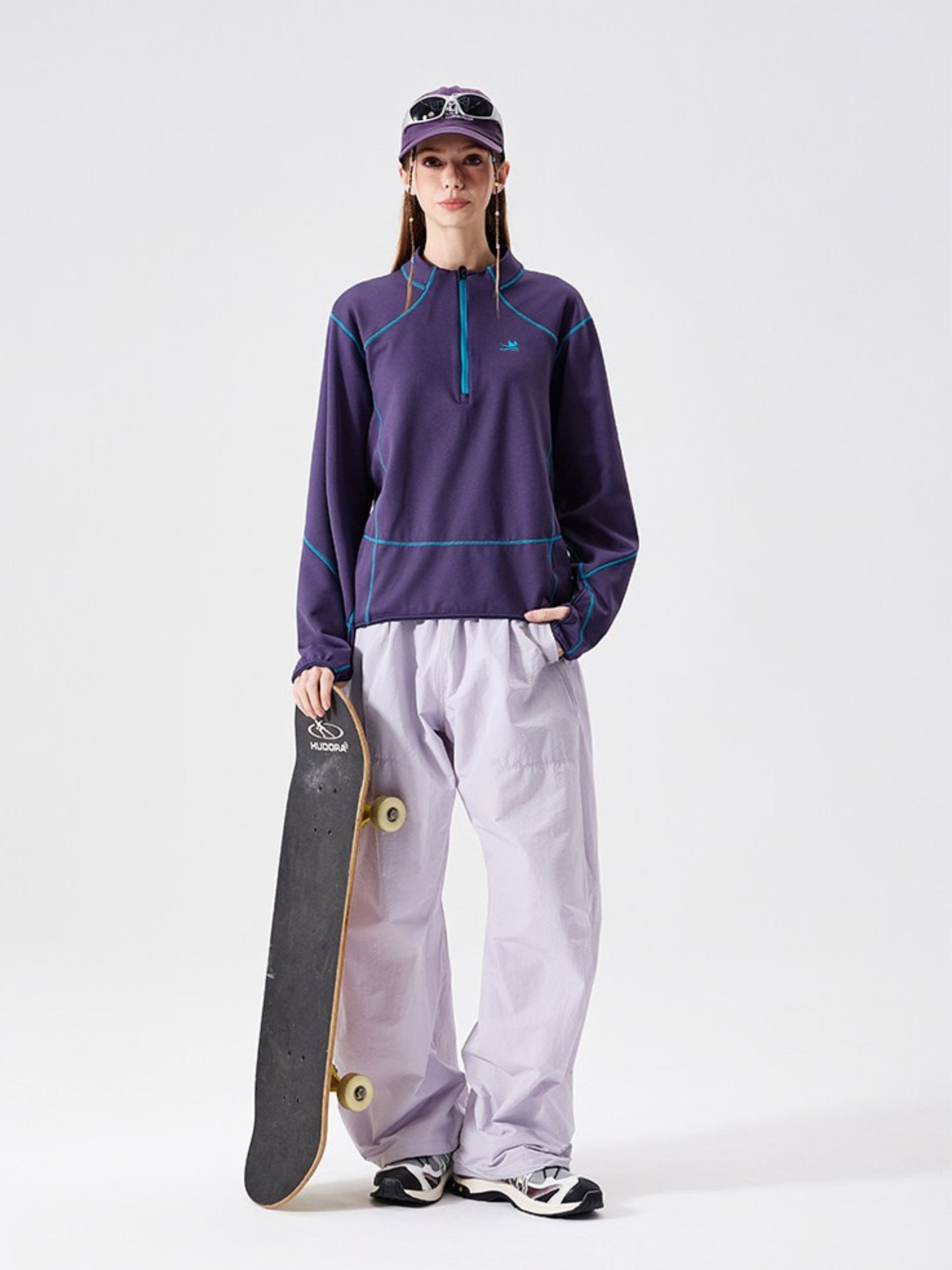 GorgePeak - Antistatic Moisture-Wicking Contrast Long Sleeve