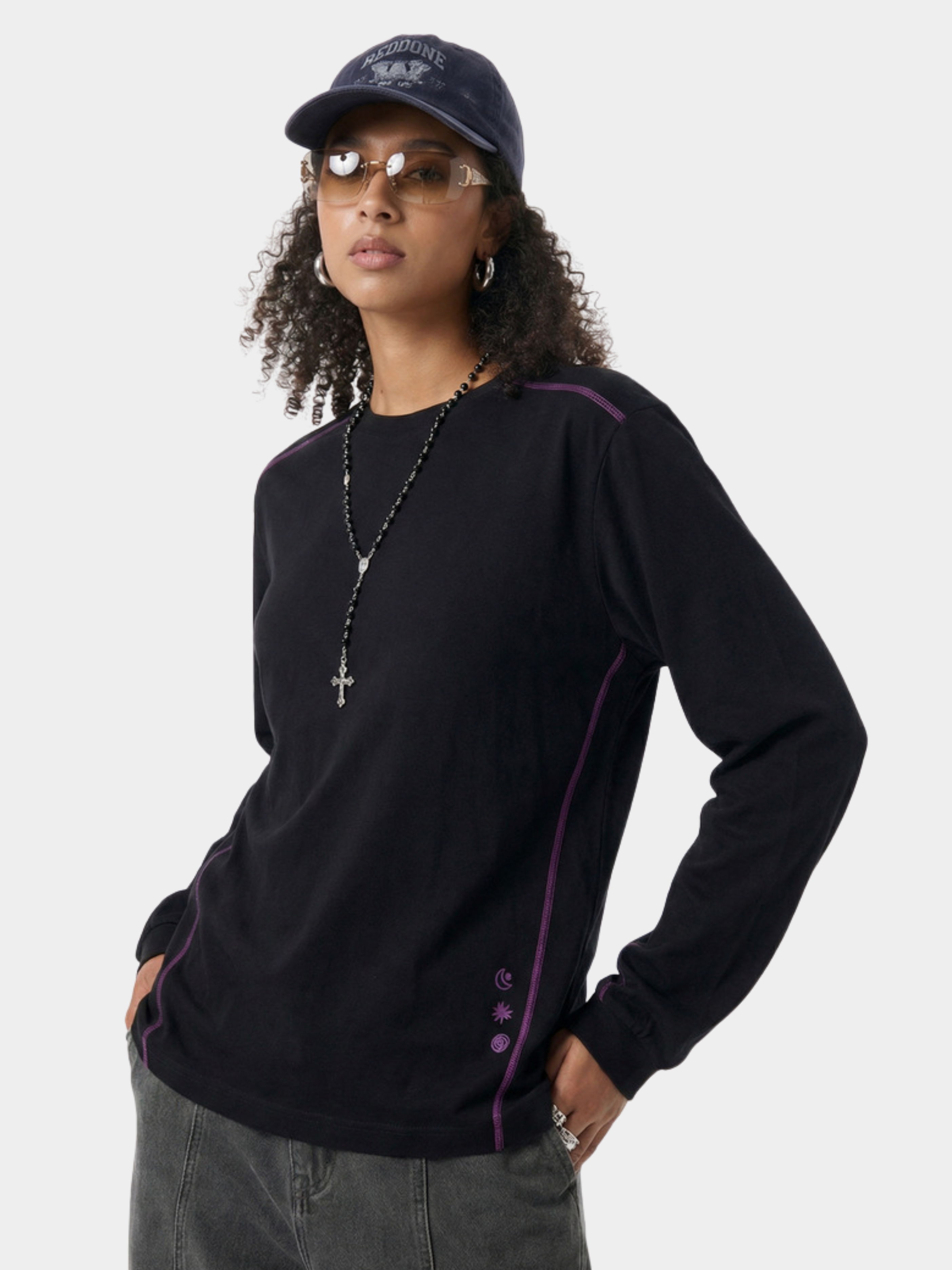 WildDash - Unisex Lightweight & Moisture-Absorbing Contrast Stitch Cotton T-Shirt