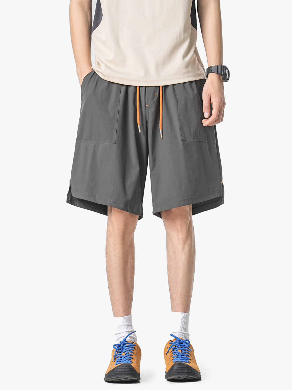 FrostShell - Unisex Cooling Breathable Wide-Leg Shorts