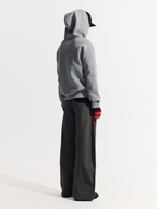 EagleView - Unisex Minimalist Wide-Cut Bamboo Wool Curved Pants