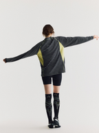 Hallowfall - Unisex Breathable Colorblock Striped Thermal Long Sleeve