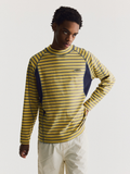Hallowfall - Unisex Breathable Colorblock Striped Thermal Long Sleeve