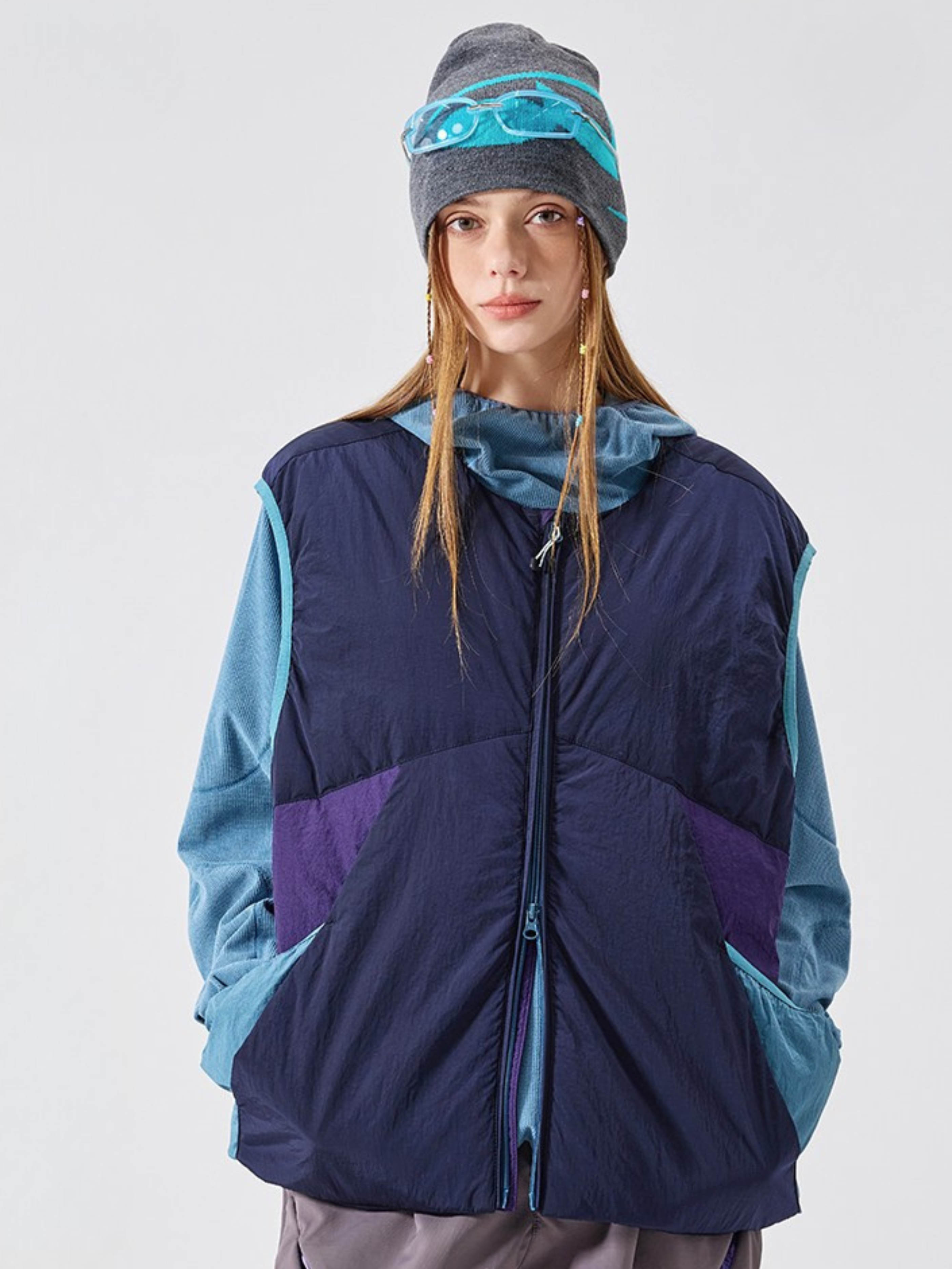 Moonblaze - Unisex Windproof Water-Repellent 90% White Duck Down Vest