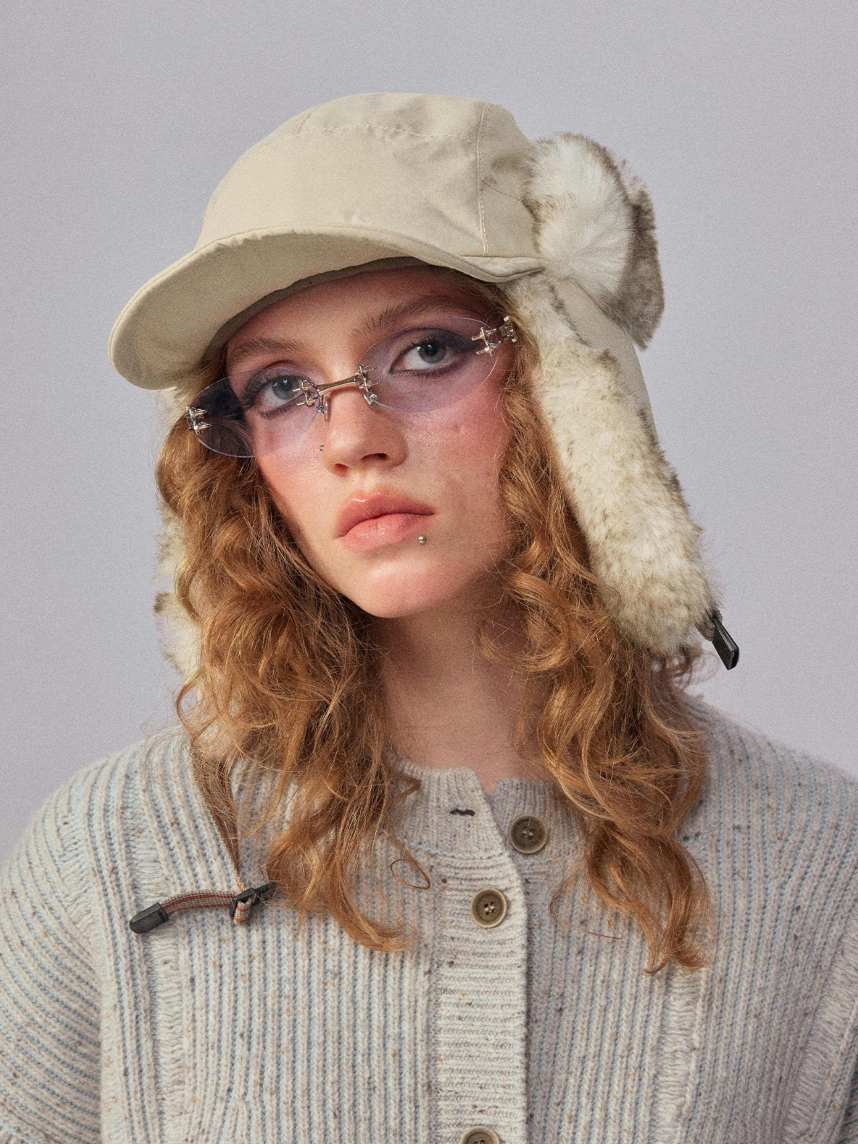 Thornclad - Water-Repellent Faux-Fleece Warm Earflap Hat