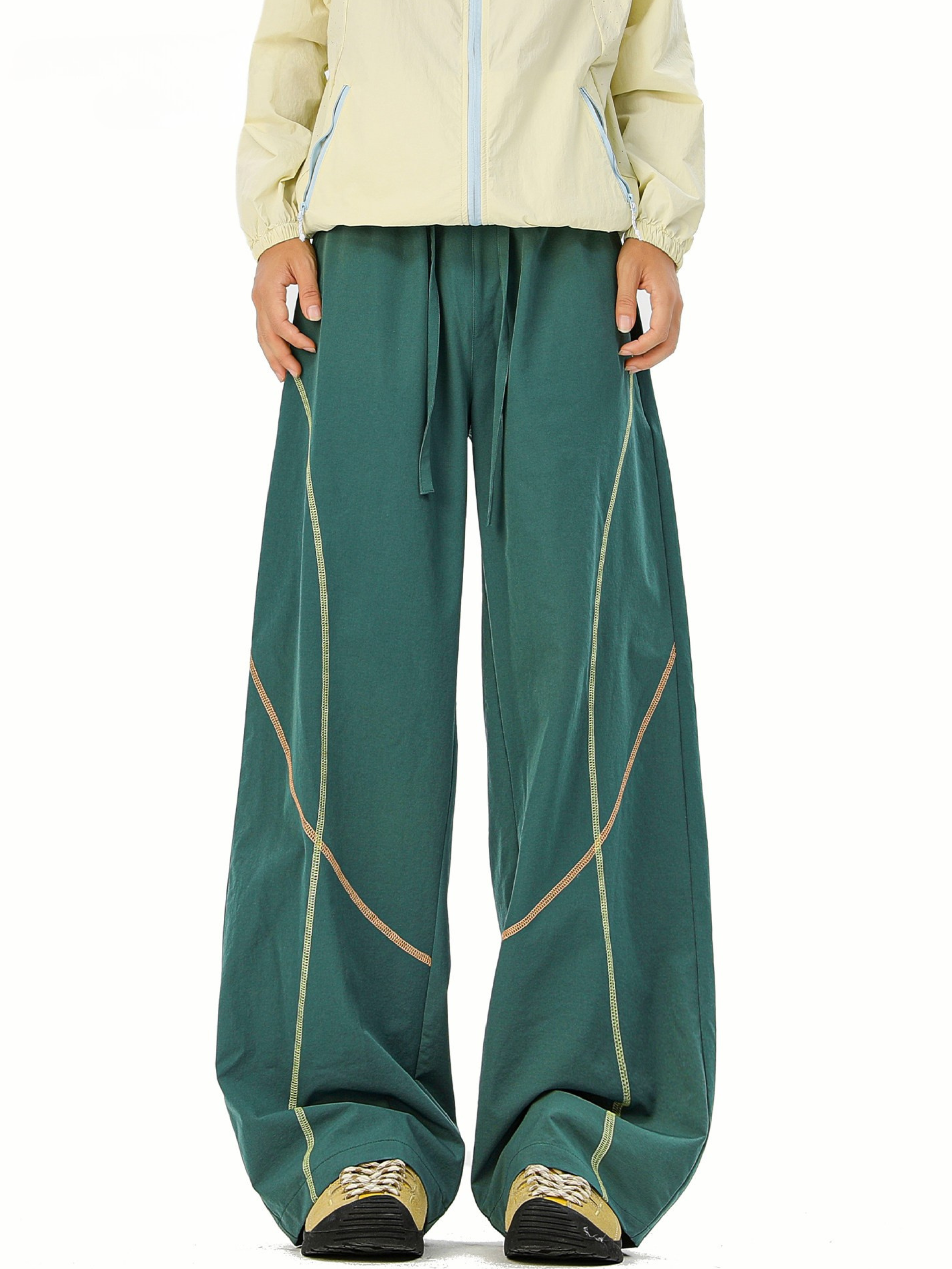 Moonshade - Lightweight Hassel Seam Casual Pants