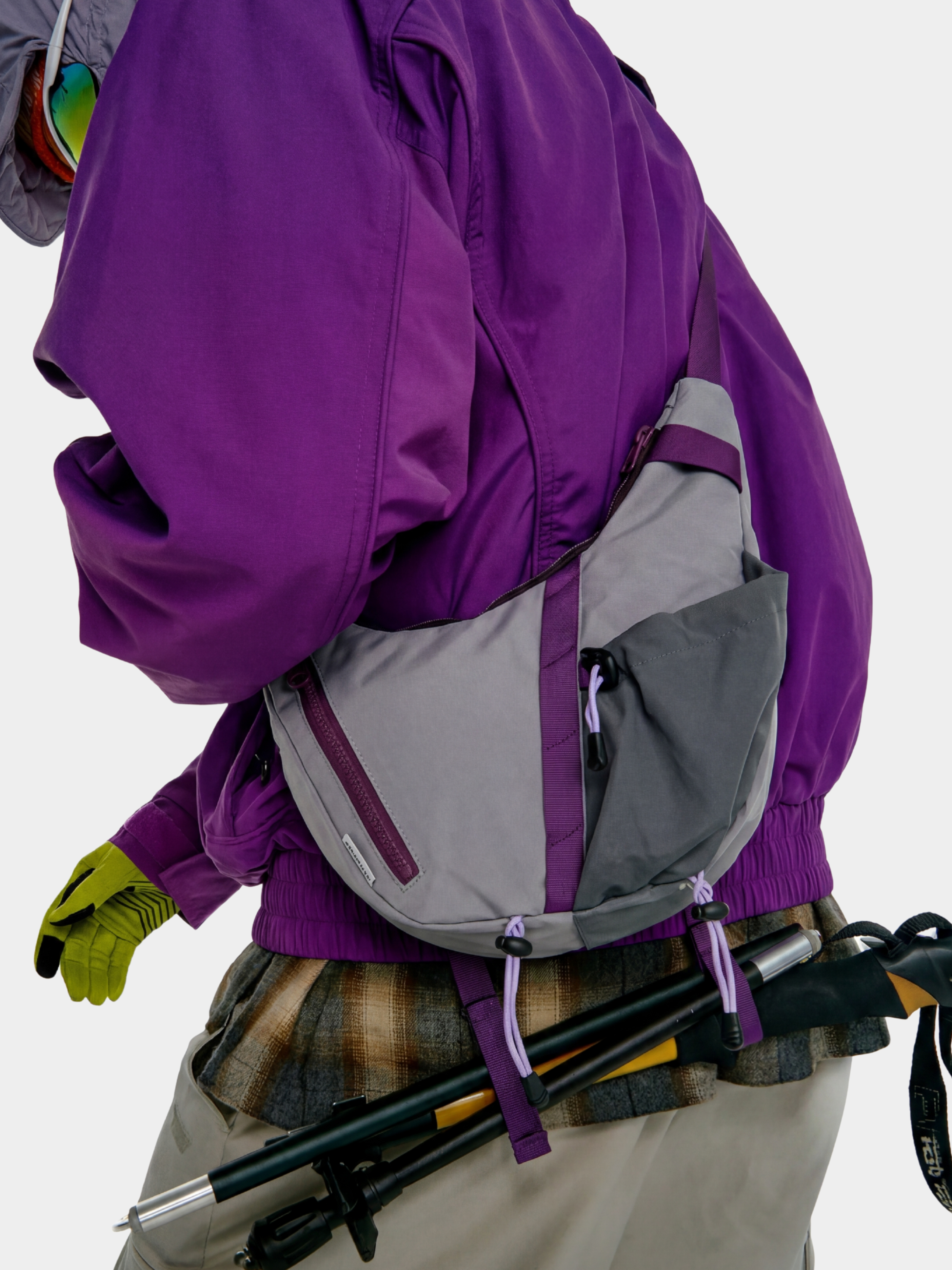Feralwind - Multi-Functional Colorblock Crossbody Bag