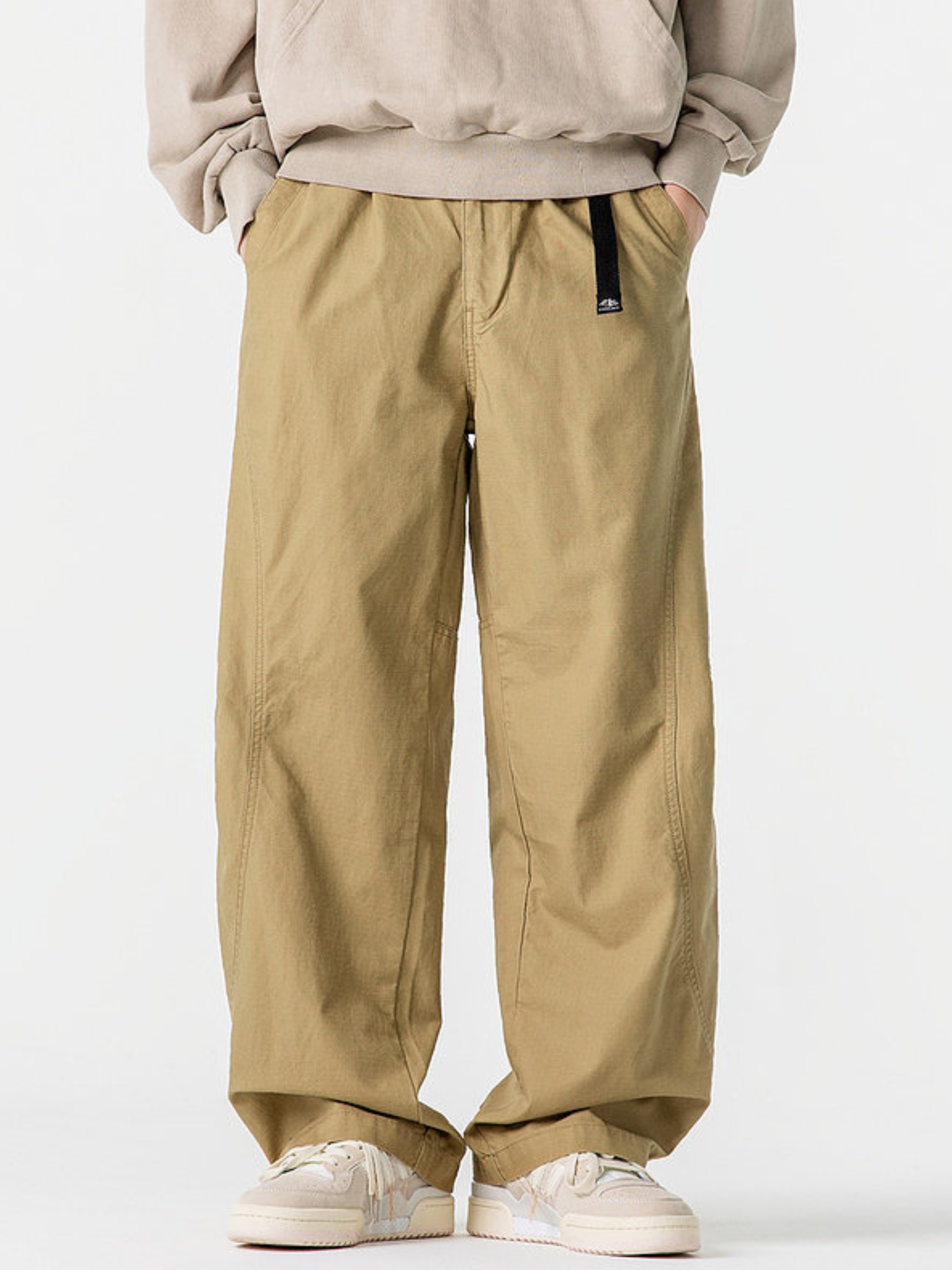 Windlore - Men's Loose-Fit Cotton Utility Cargo Pants
