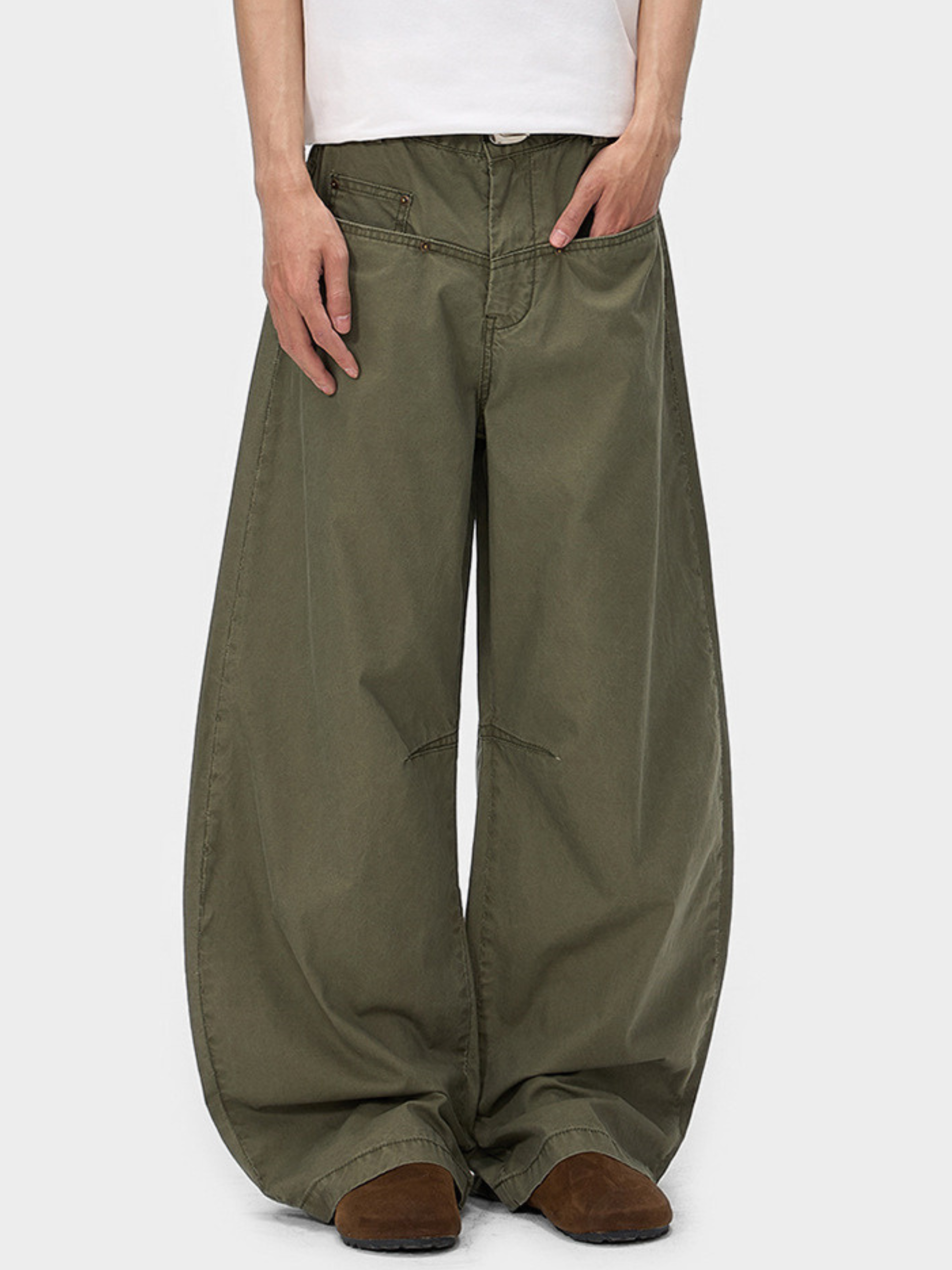 Morax - Men's Lightweight Breathable Curved-Leg Cotton Pants