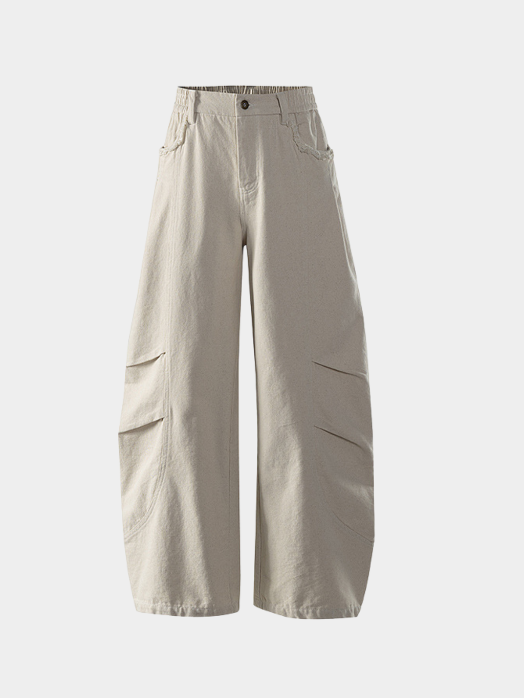 AlpineScope - Durable Cotton Curved Utility Cargo Pants