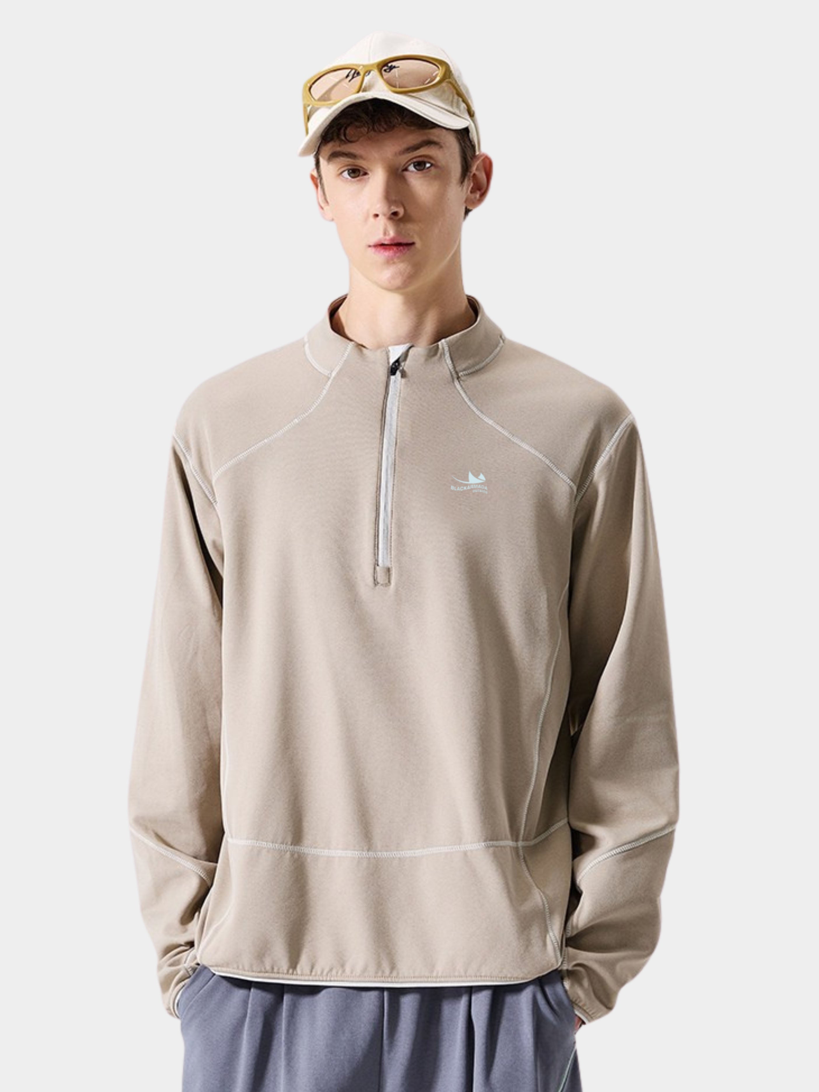 GorgePeak - Antistatic Moisture-Wicking Contrast Long Sleeve