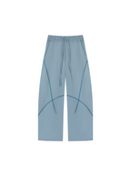 FrostDash - Unisex Loose Colorblock Hasso Stitch Pants