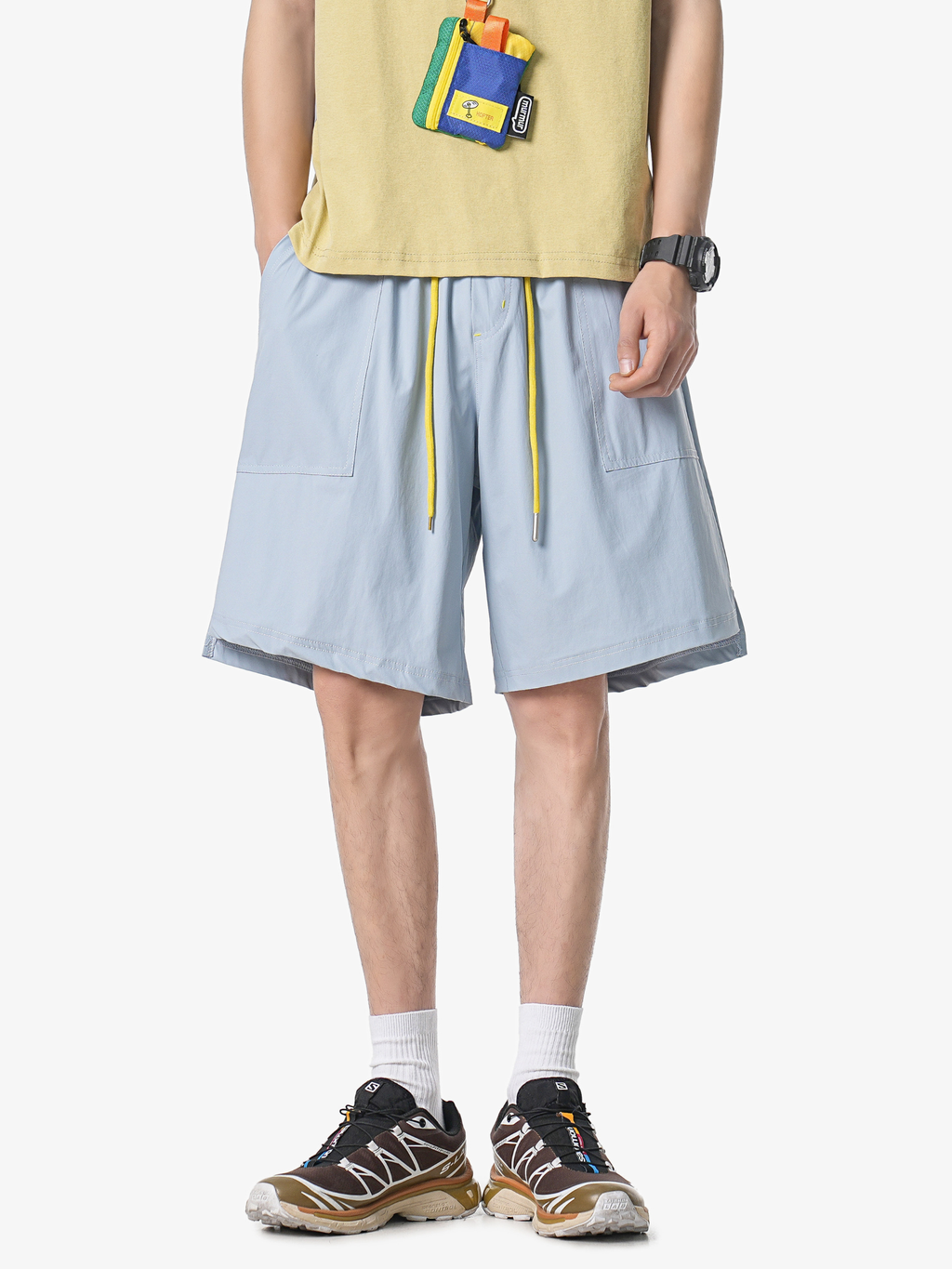 FrostShell - Unisex Cooling Breathable Wide-Leg Shorts