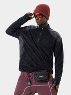 Ashtop - Unisex Thermal Fleece Half-Zip Mock Neck Sweatshirt