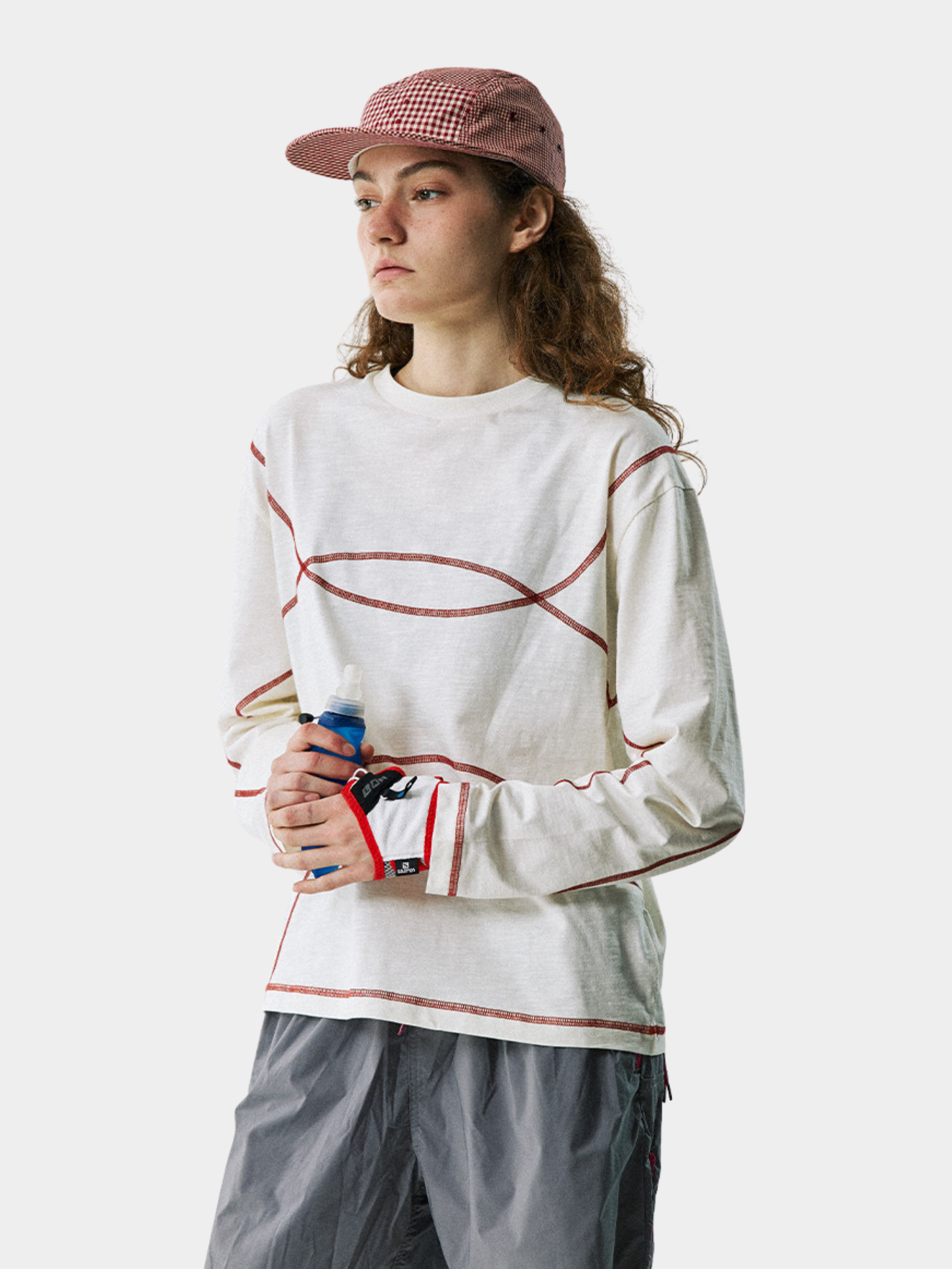 Glacialwind - Slub Cotton Breathable Running Long Sleeve