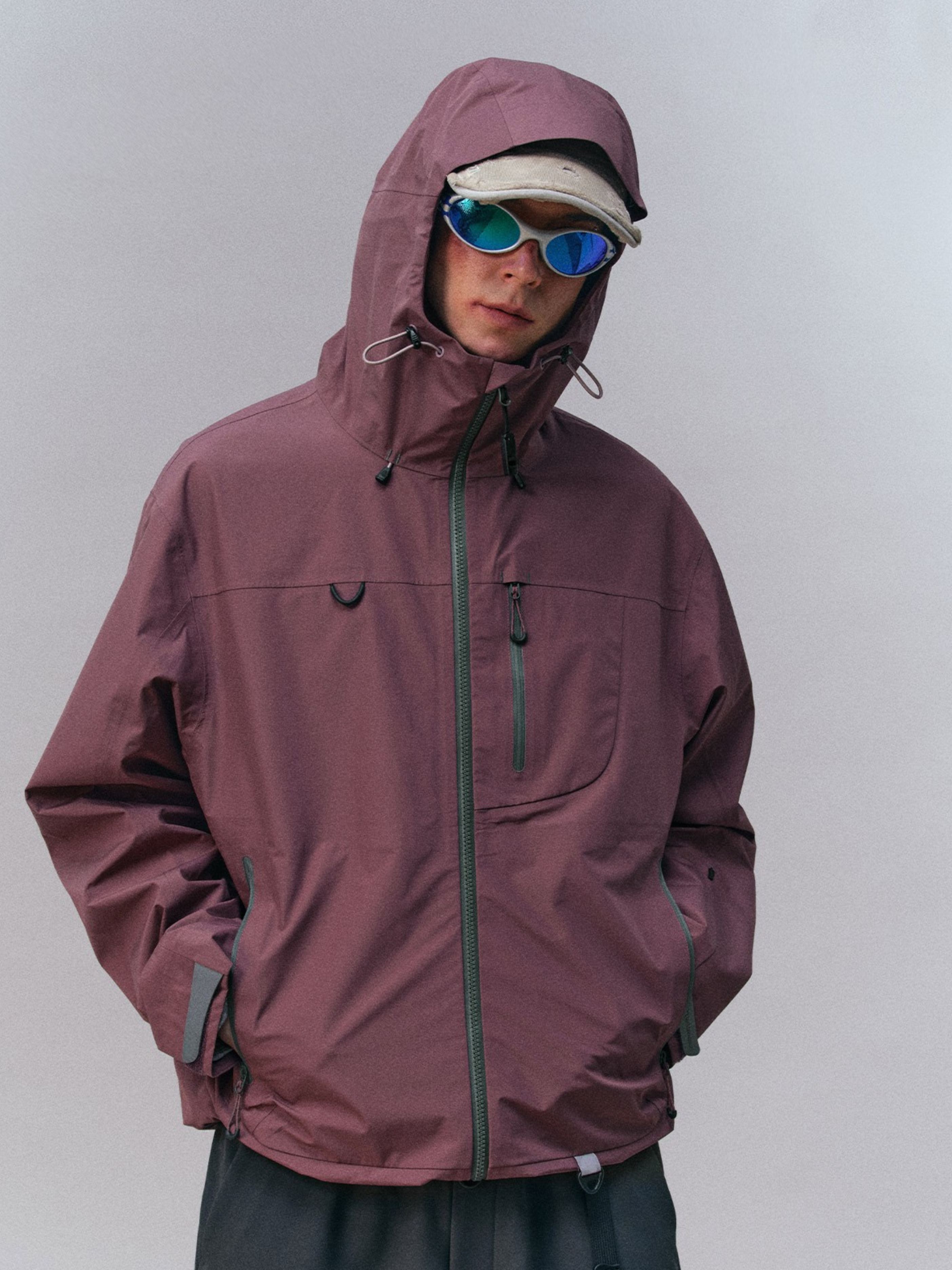 Limited 50 - C6 Water-Repellent Hiking Hard Shell Jacket
