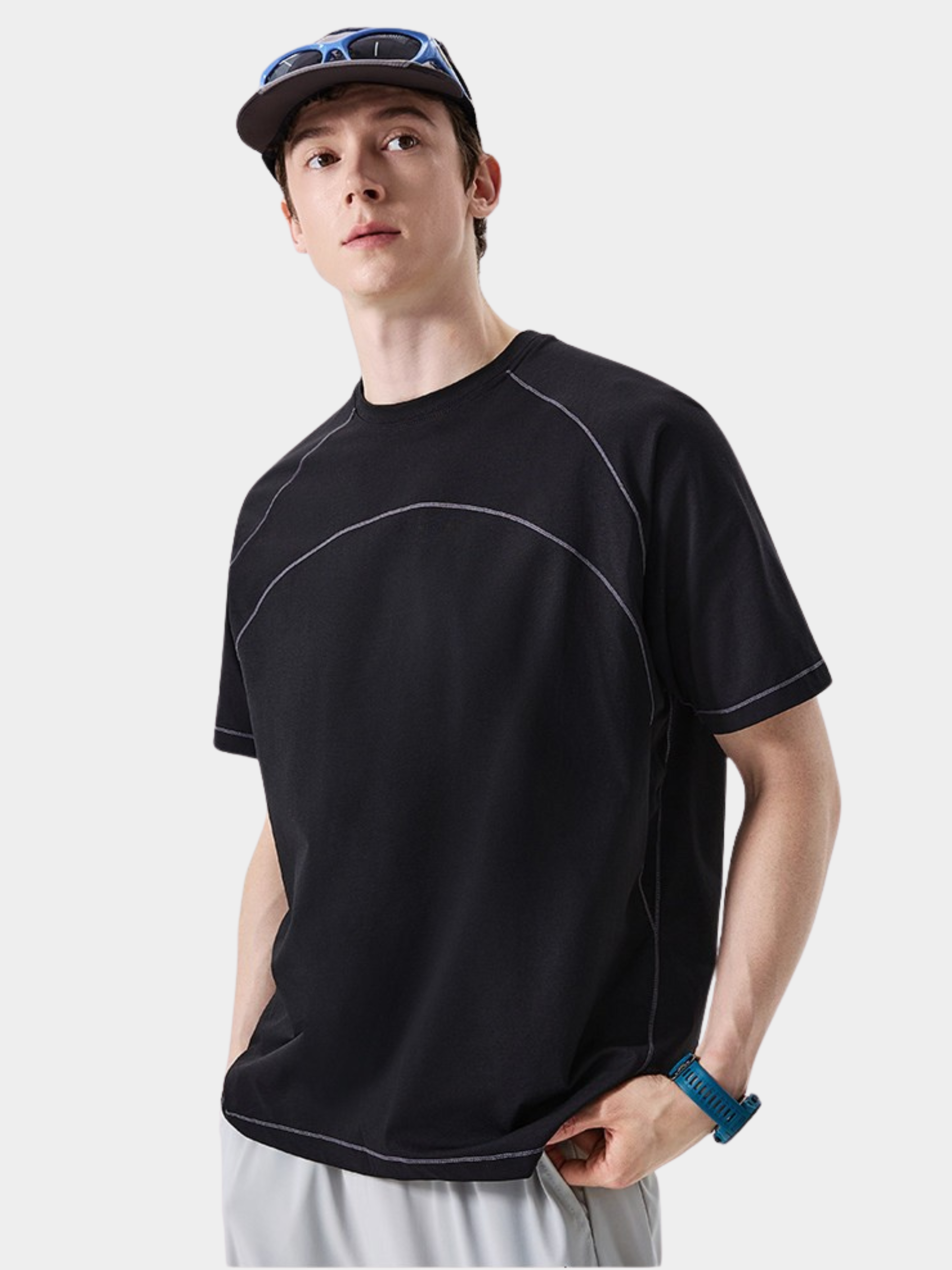 HighCliff - Unisex UPF50+ Protection Quick-Dry Athletic T-Shirt