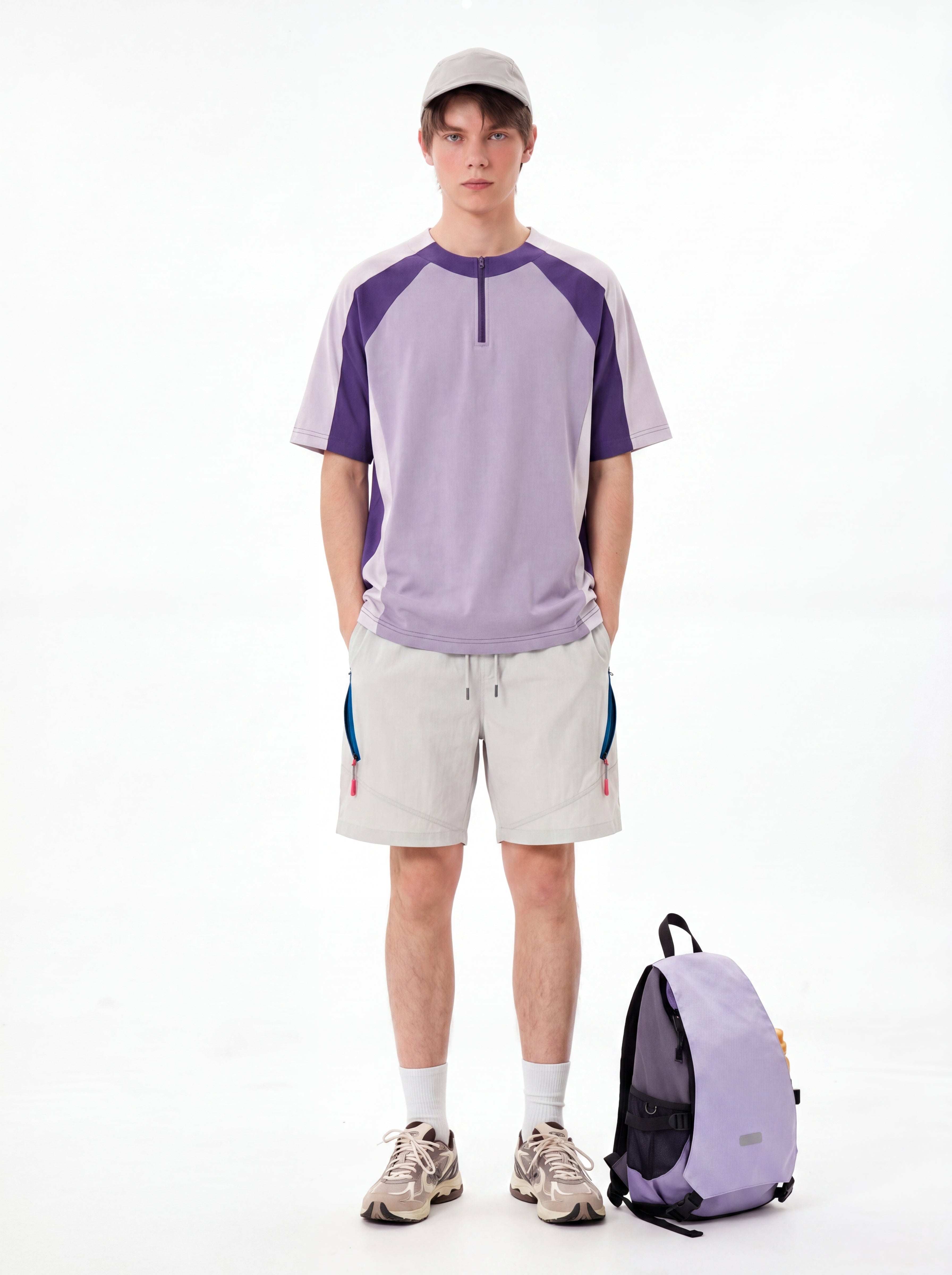 Rivulet - Men's Water-Repellent Mesh Panel Lightweight Shorts