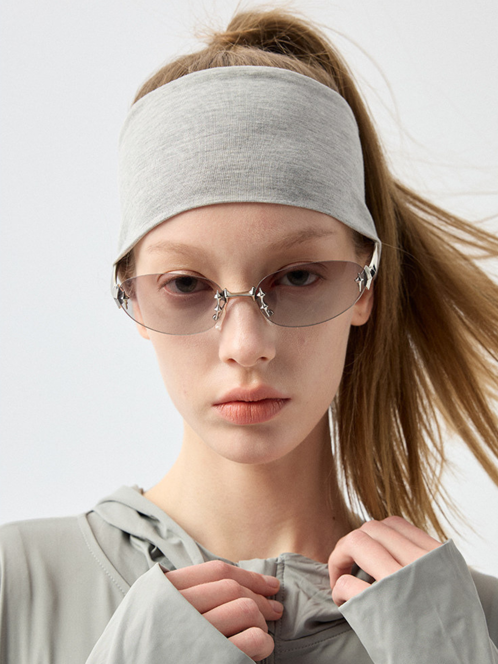 FlowLens - UV Protection Rimless Sunglasses