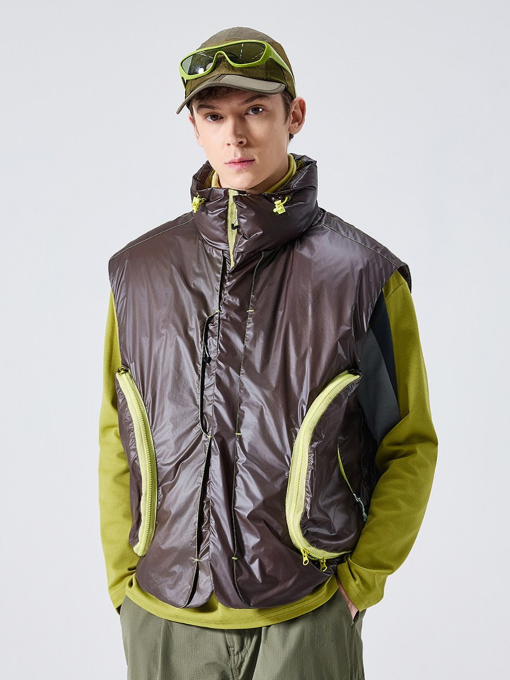 DryWrap - Unisex ColorShift Thermal 90% White Duck Down Vest