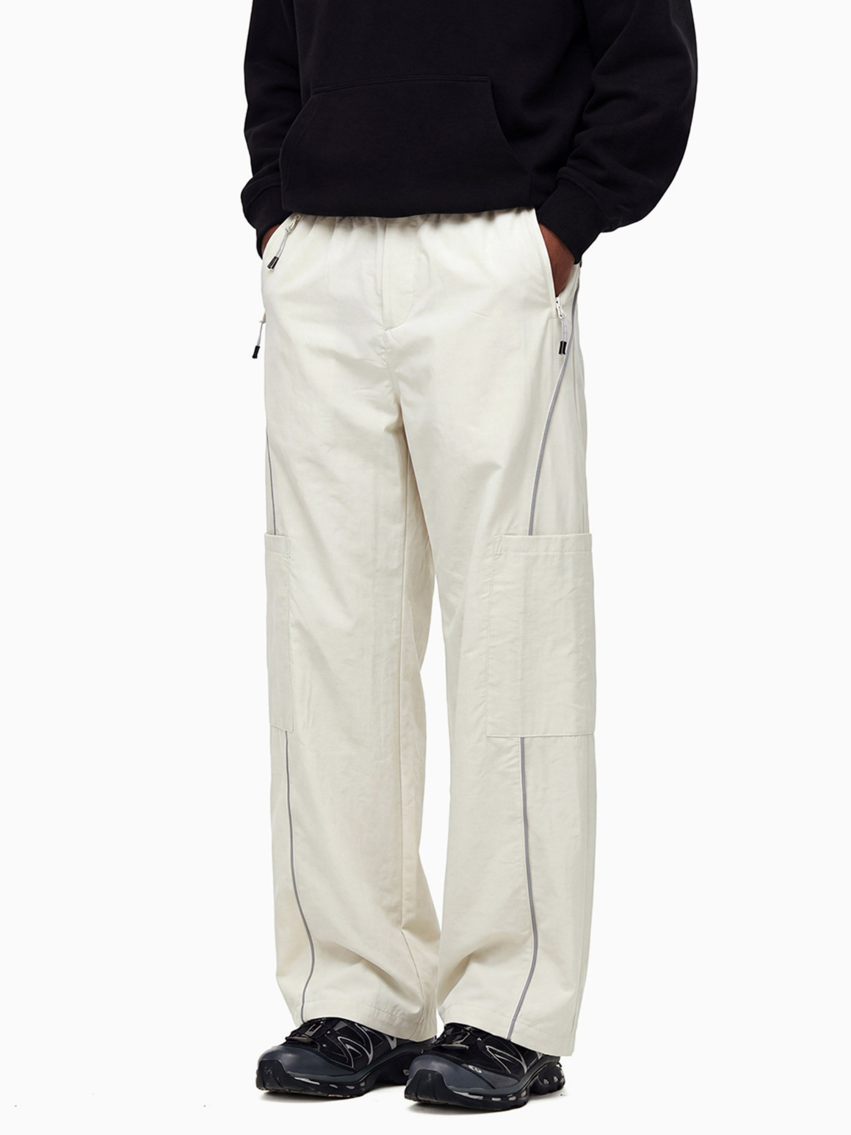 Resilio - Unisex Lightweight Straight-Leg Parachute Cargo Pants