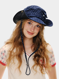 Duneflare - UPF50+ Protection Polka Dot Embroidered Utility Bucket Hat