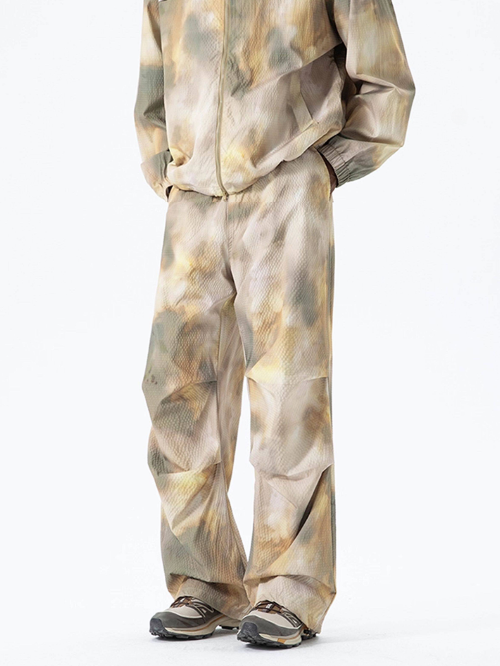 Crimp - Unisex Water-Repellent Tie-Dye Cargo Pants