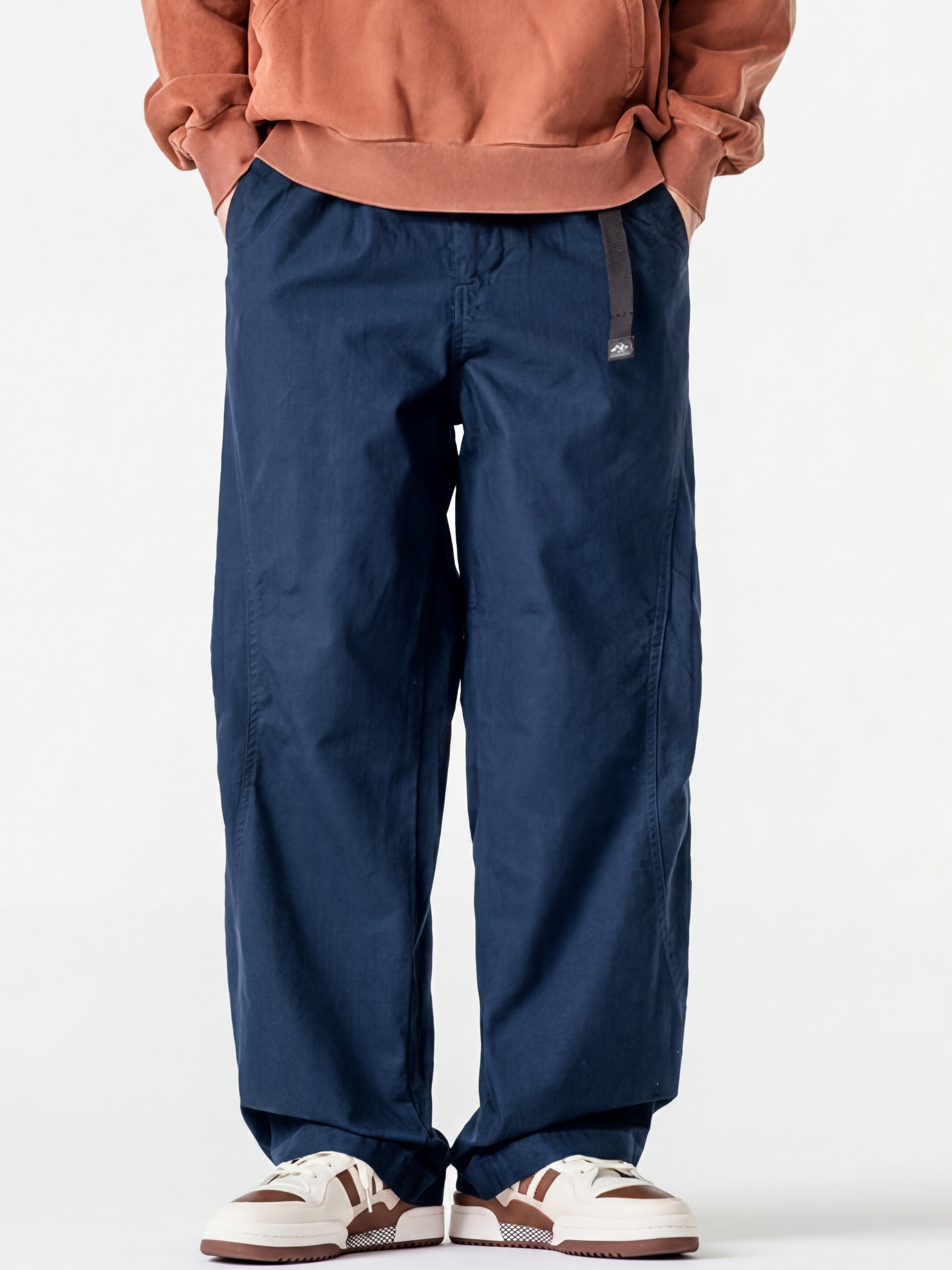 Windlore - Men's Loose-Fit Cotton Utility Cargo Pants