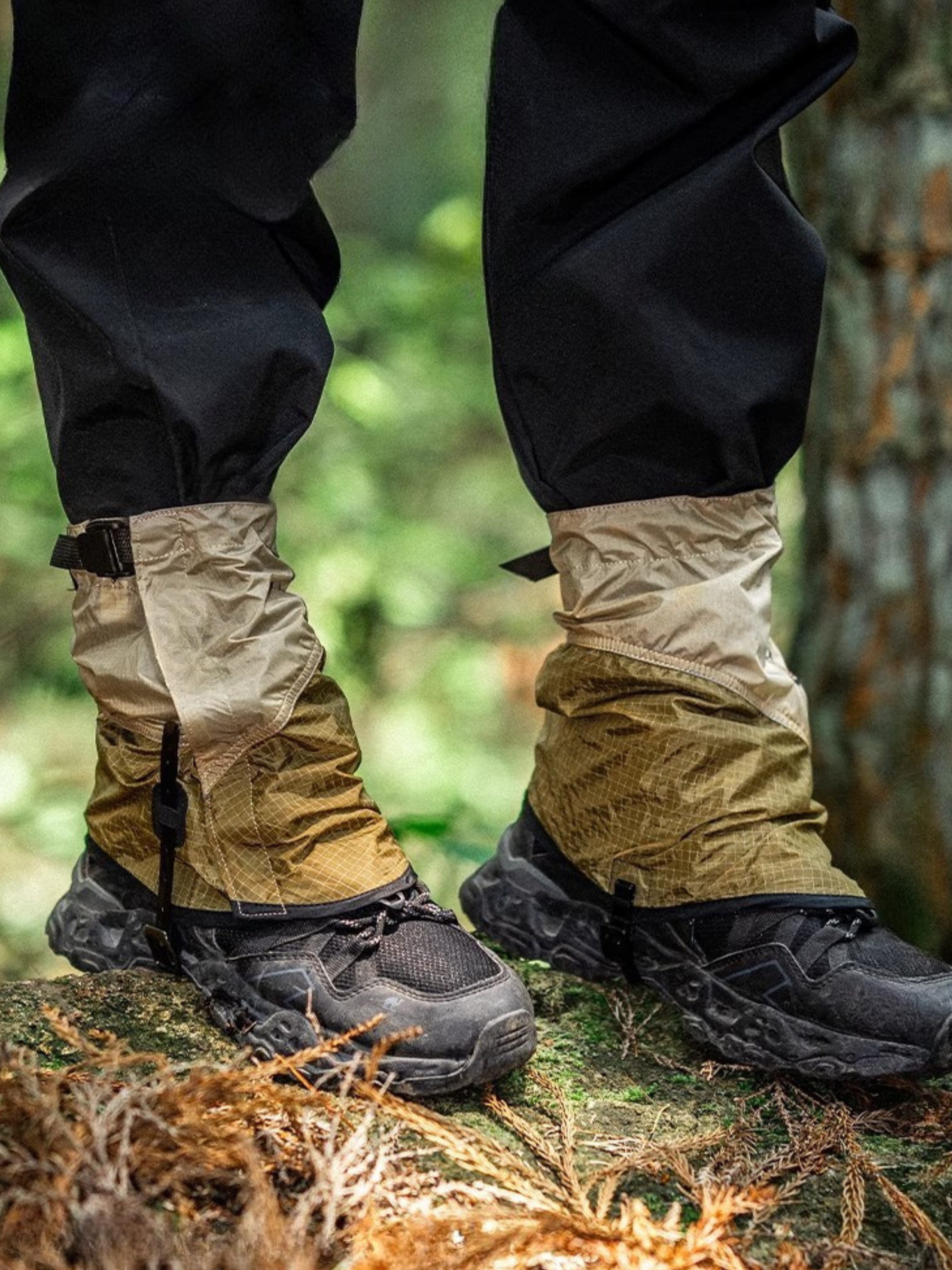 LynxCase - Unisex 8K Waterproof Sandproof, Snowproof, Tear-Resistant Desert & Snow Gaiters