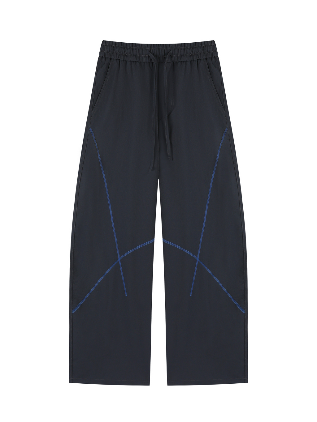 FrostDash - Unisex Loose Colorblock Hasso Stitch Pants