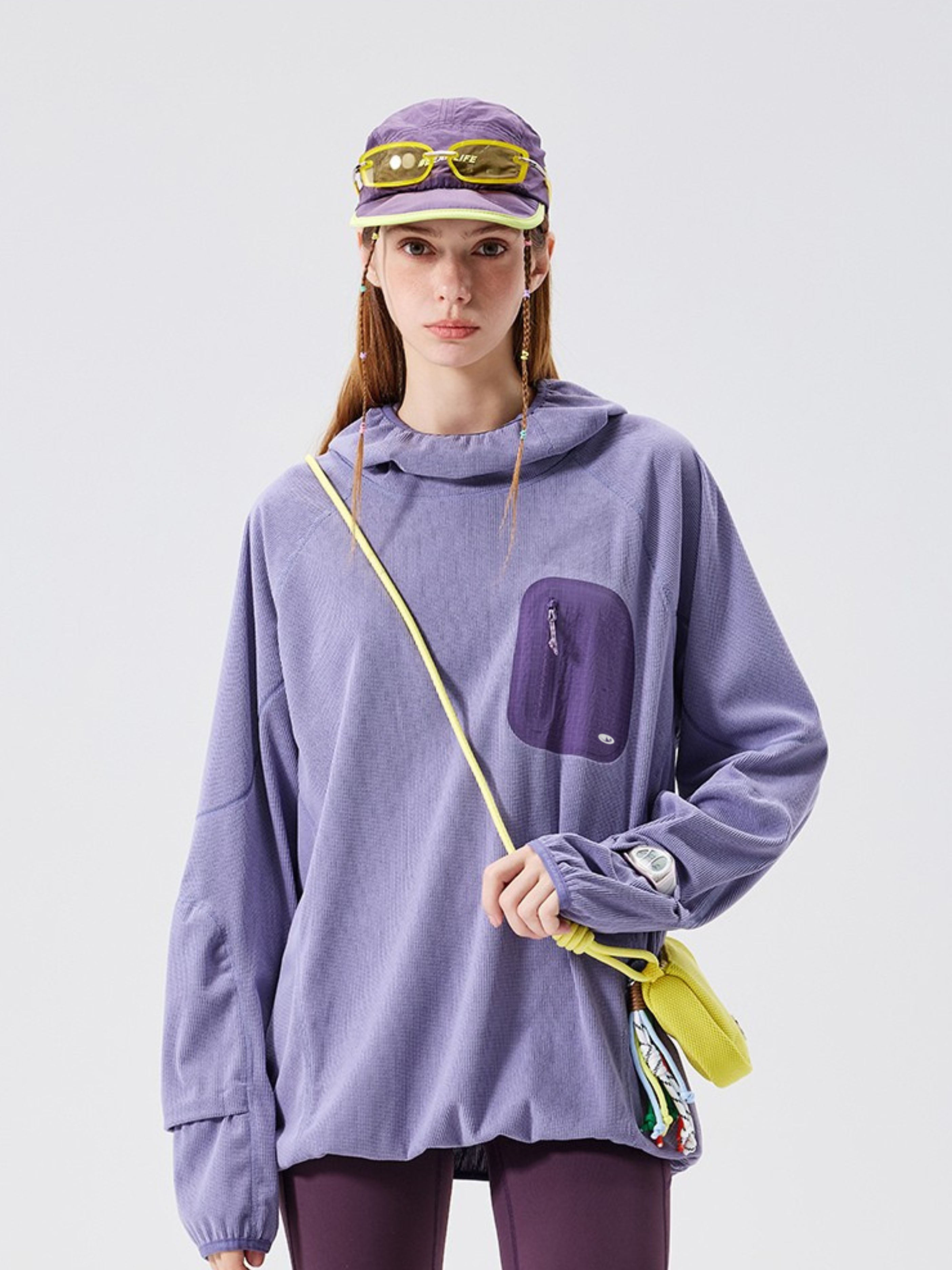 Crag - Moisture-Wicking High Neck Hoodie Base Layer