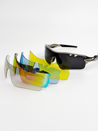 StrideFlow - UV400 Sun Protection Windproof Sports Goggles