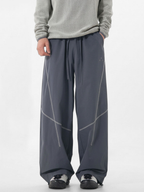 Frostspire - Contrast Cross-Line Adjustable Paratrooper Pants