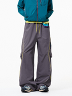 Firesurge - Unisex Contrast-Panel Water-Repellent Paratrooper Pants