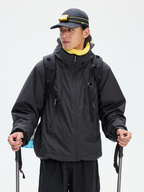 Whistler - Unisex Water-Repellent Detachable Down 3-in-1 Hard Shell Jacket