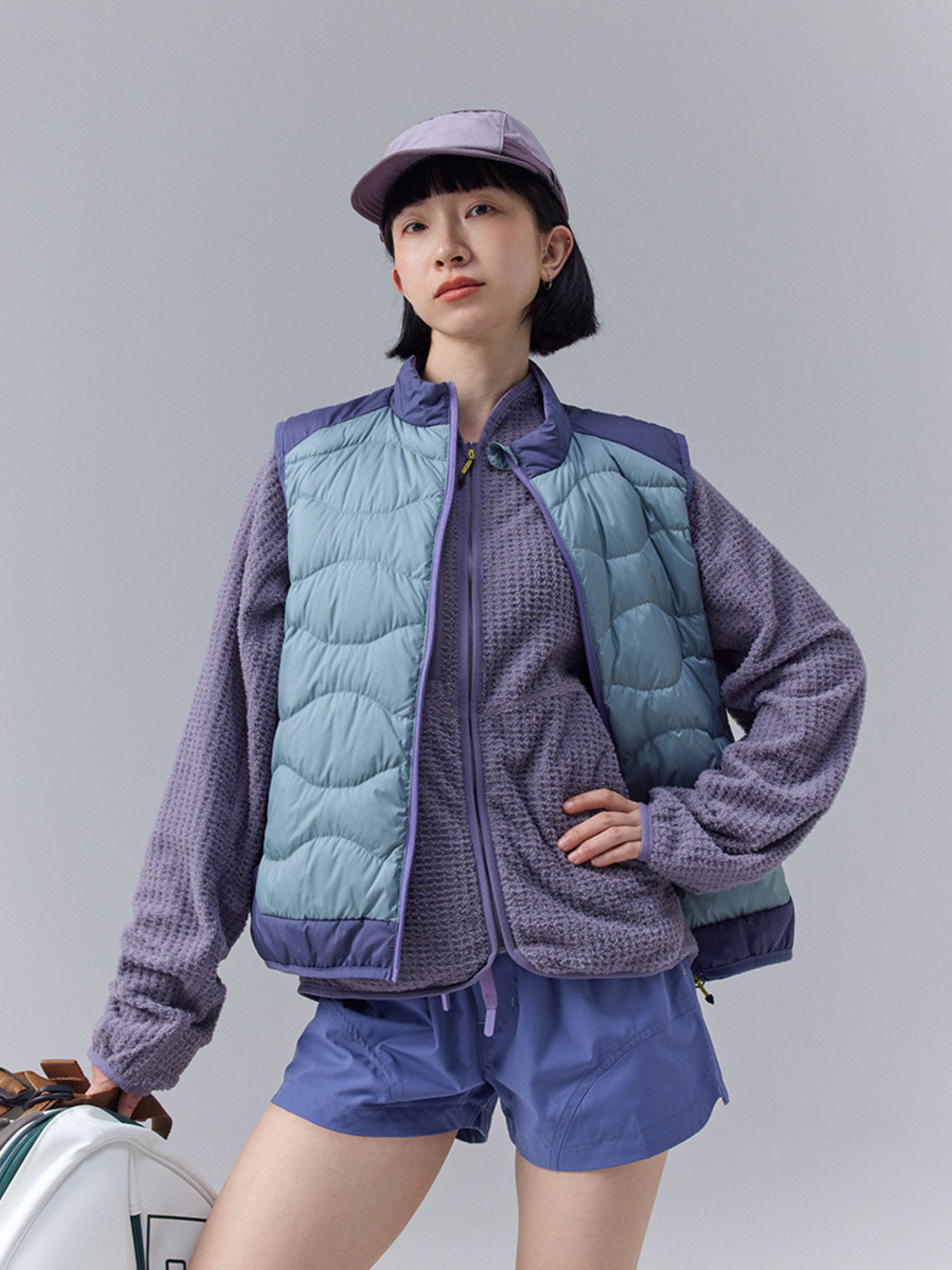 Harbinger - Unisex Colorblock Lightweight Down Vest